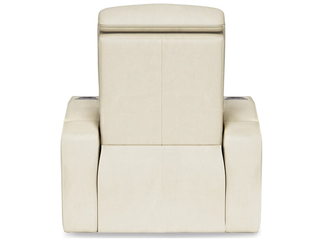 Palliser Vertex Leather Upholstery Power Recliner with Power Headrest & Lumbar