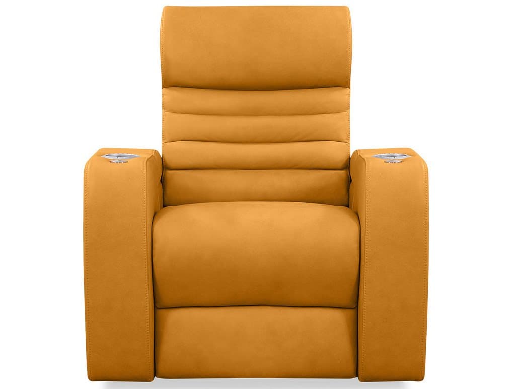 Palliser Catalina Leather Upholstery Power Recliner with Power Headrest & Lumbar