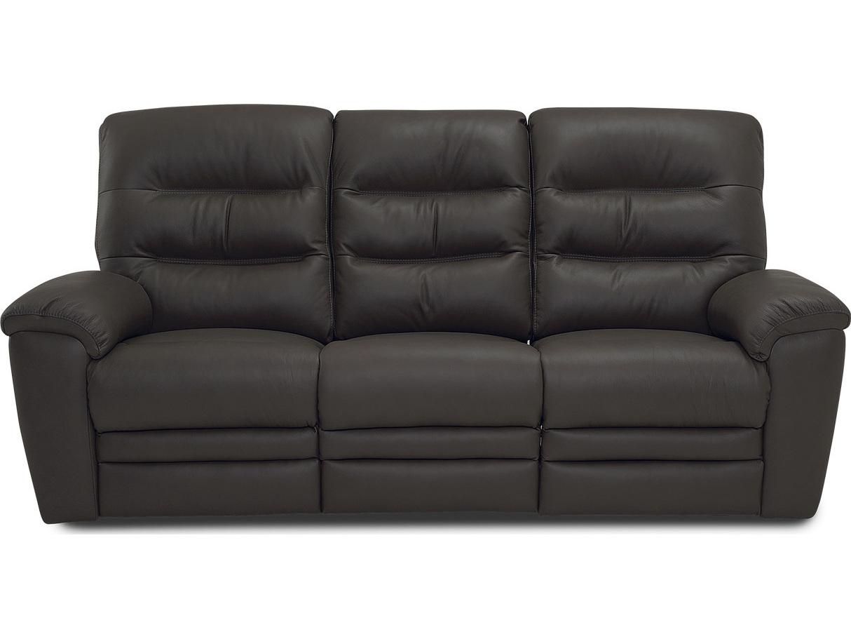 Palliser Keiran Leather Upholstery Sofa Power Recliner with Power Headrest
