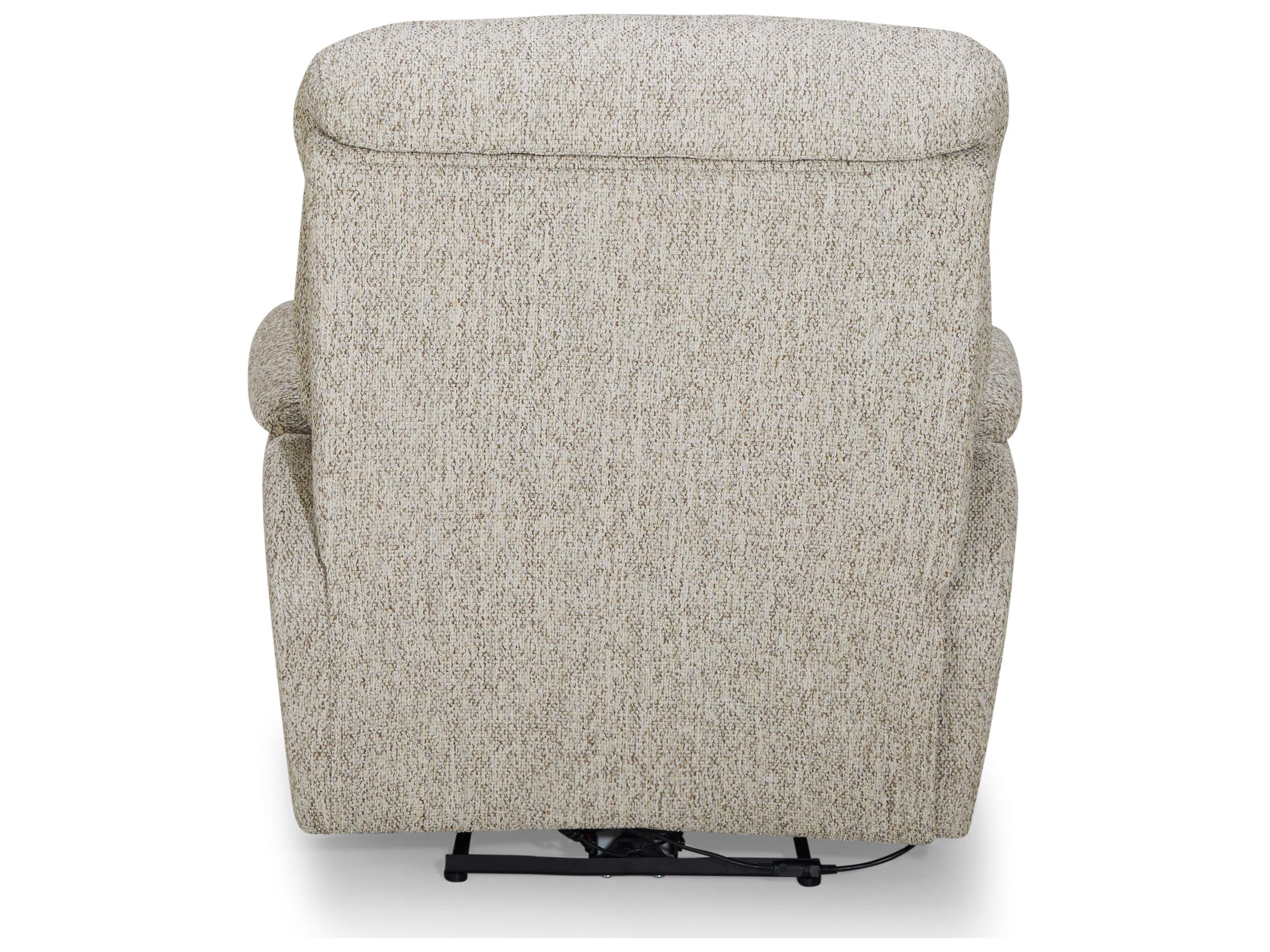 Palliser Keiran Leather Upholstery Power Recliner Wall Hugger with Headrest & Lumbar