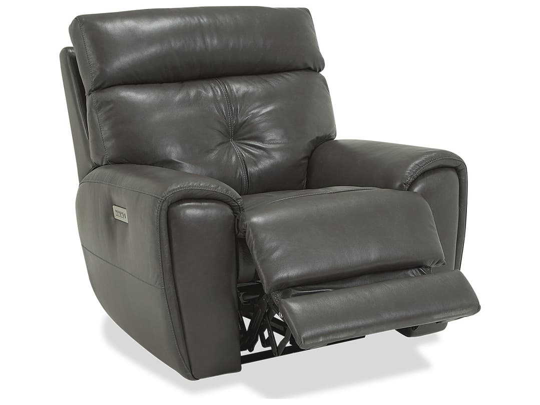 Palliser Aedon Leather Upholstery Power Recliner Wall Hugger with Power Headrest