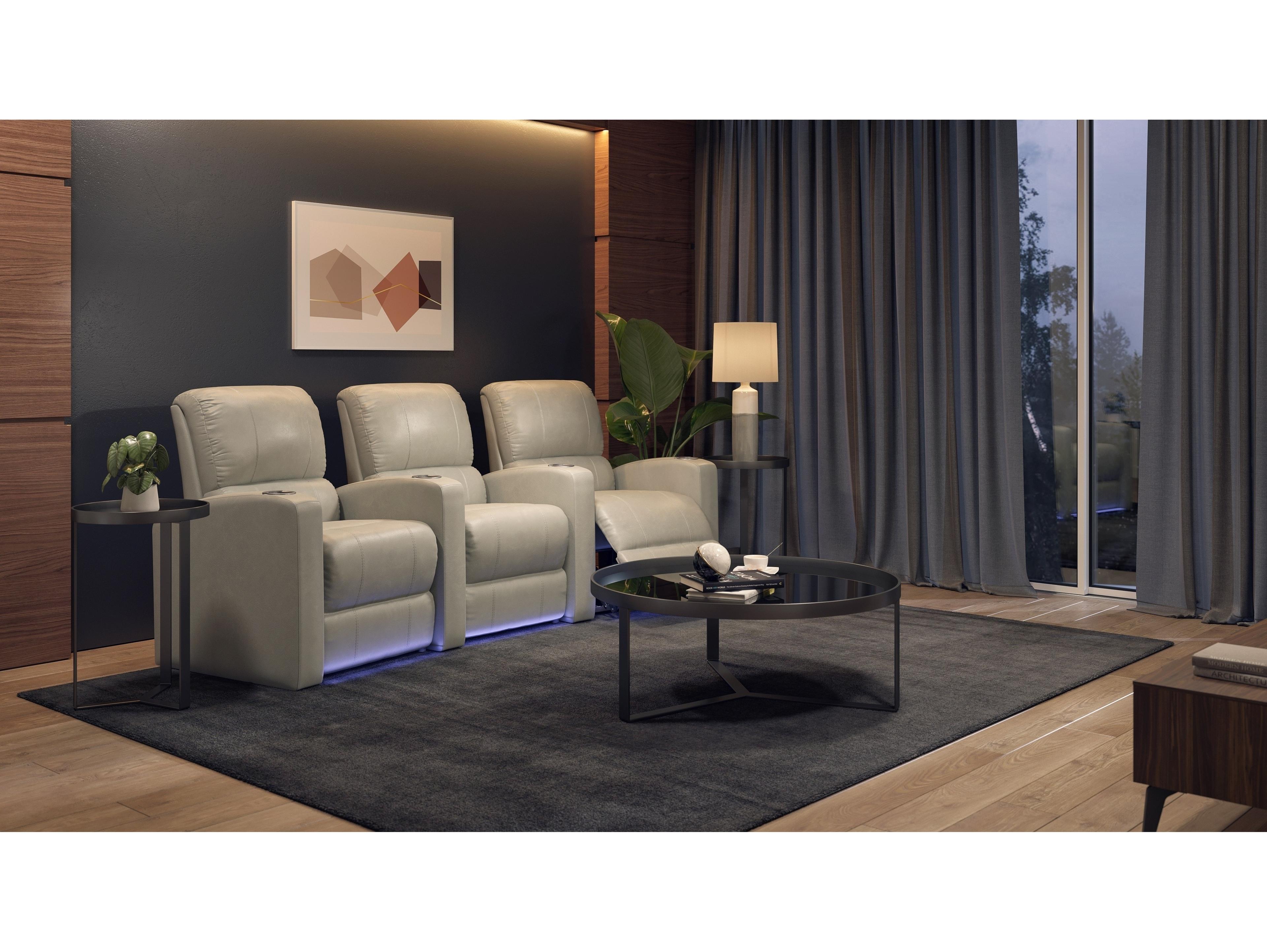 Palliser Pacifico Hts Leather Upholstery Sectional Sofa