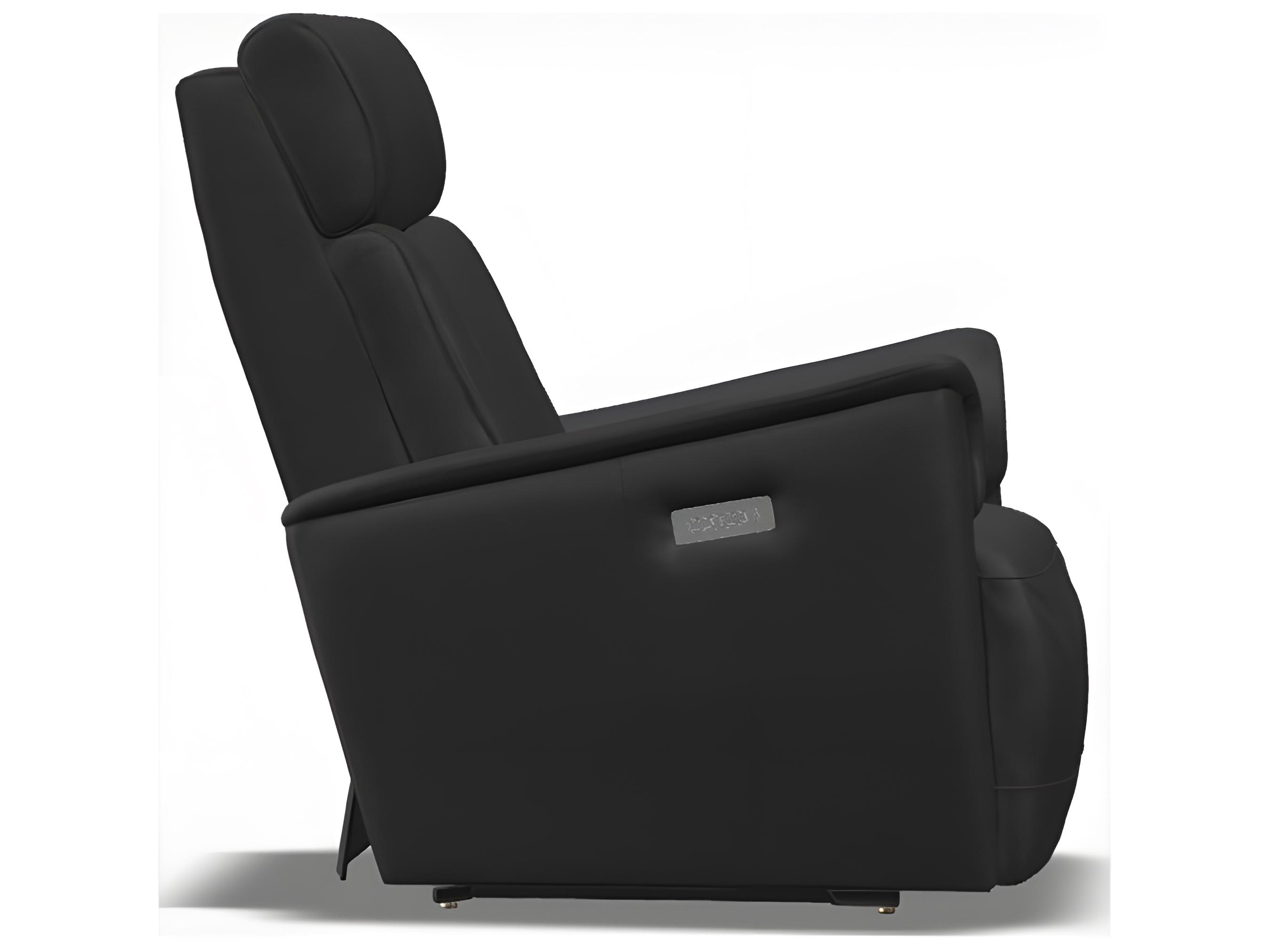 Palliser Chalet Leather Upholstery Swivel Glider Power Recliner with Power Headrest