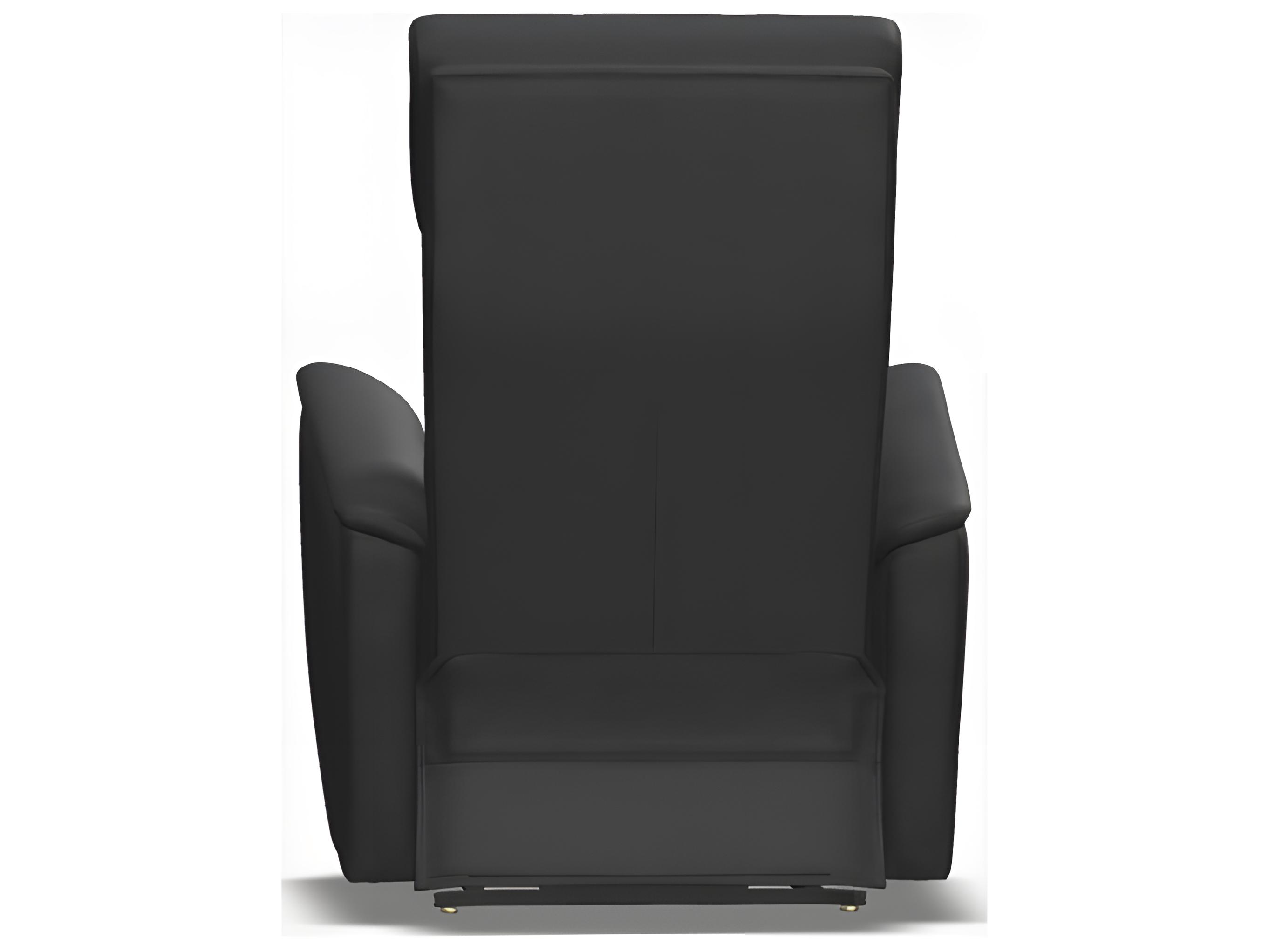 Palliser Chalet Leather Upholstery Swivel Glider Power Recliner with Power Headrest