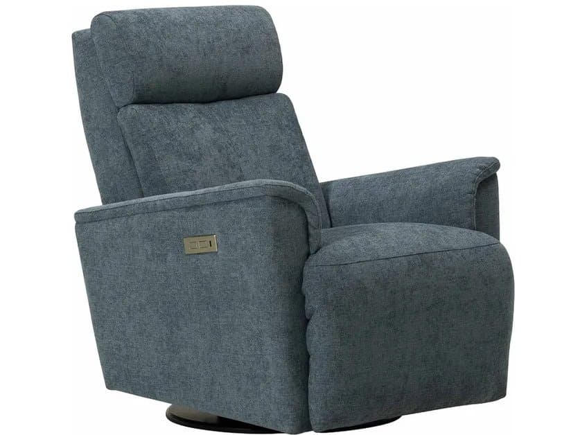 Palliser Chalet II Leather Upholstery Swivel Glider Power Recliner