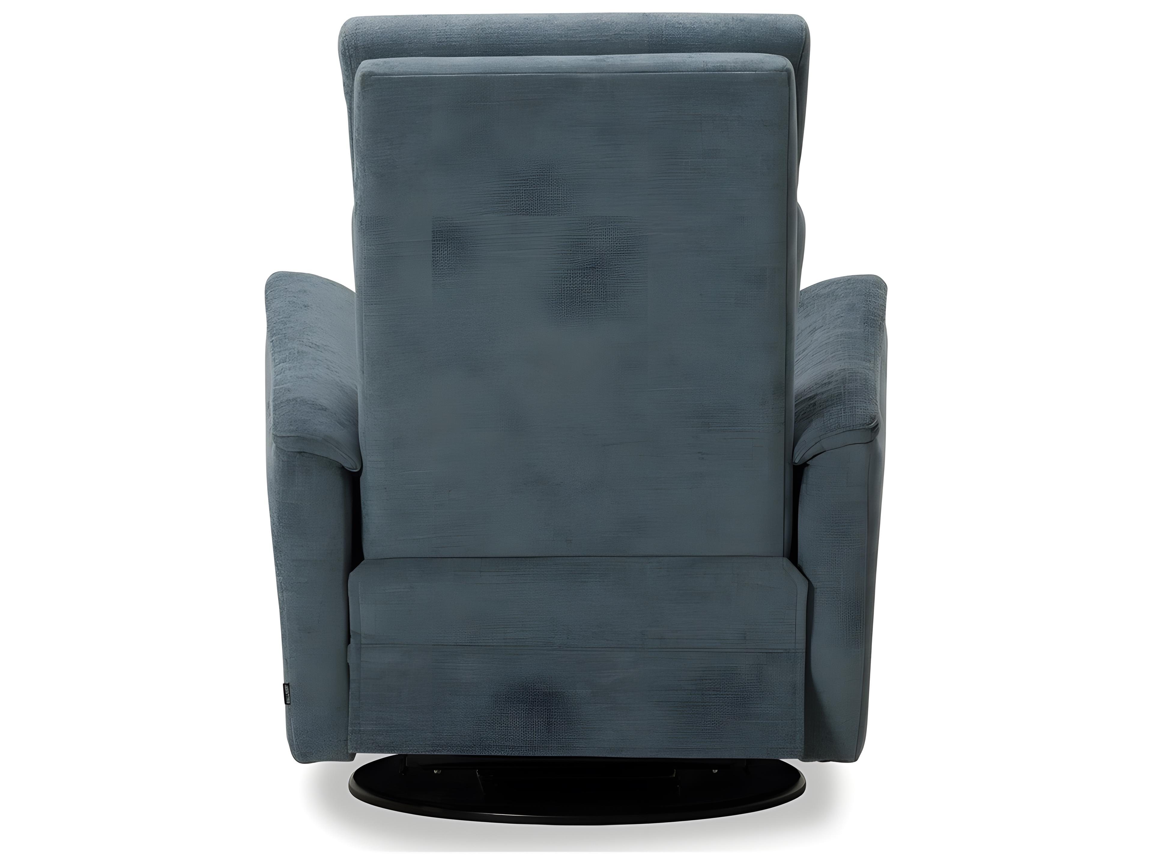 Palliser Chalet II Leather Upholstery Swivel Glider Power Recliner with Power Headrest & Lumbar