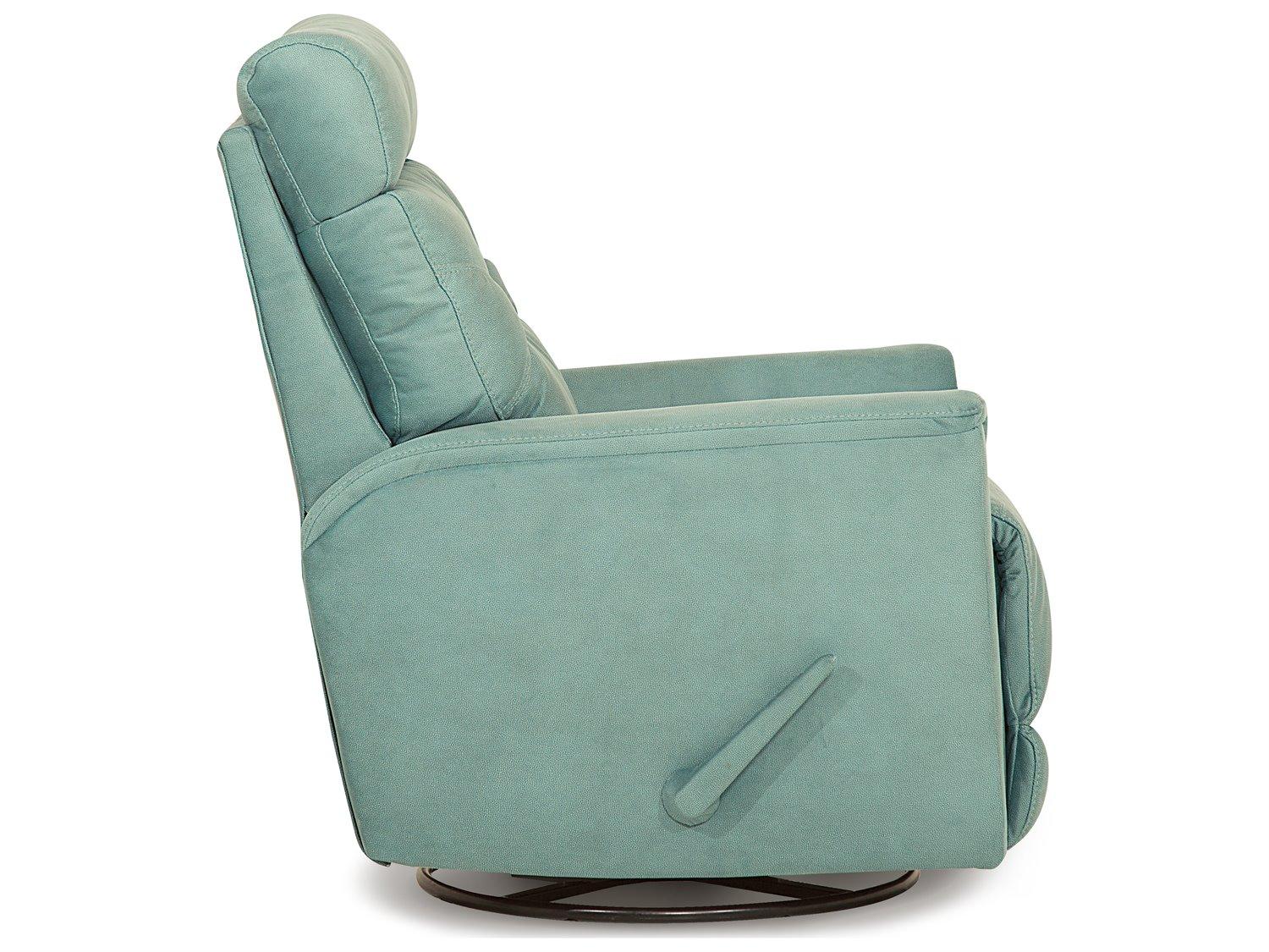 Palliser Denali Leather Upholstery Swivel Glider Recliner