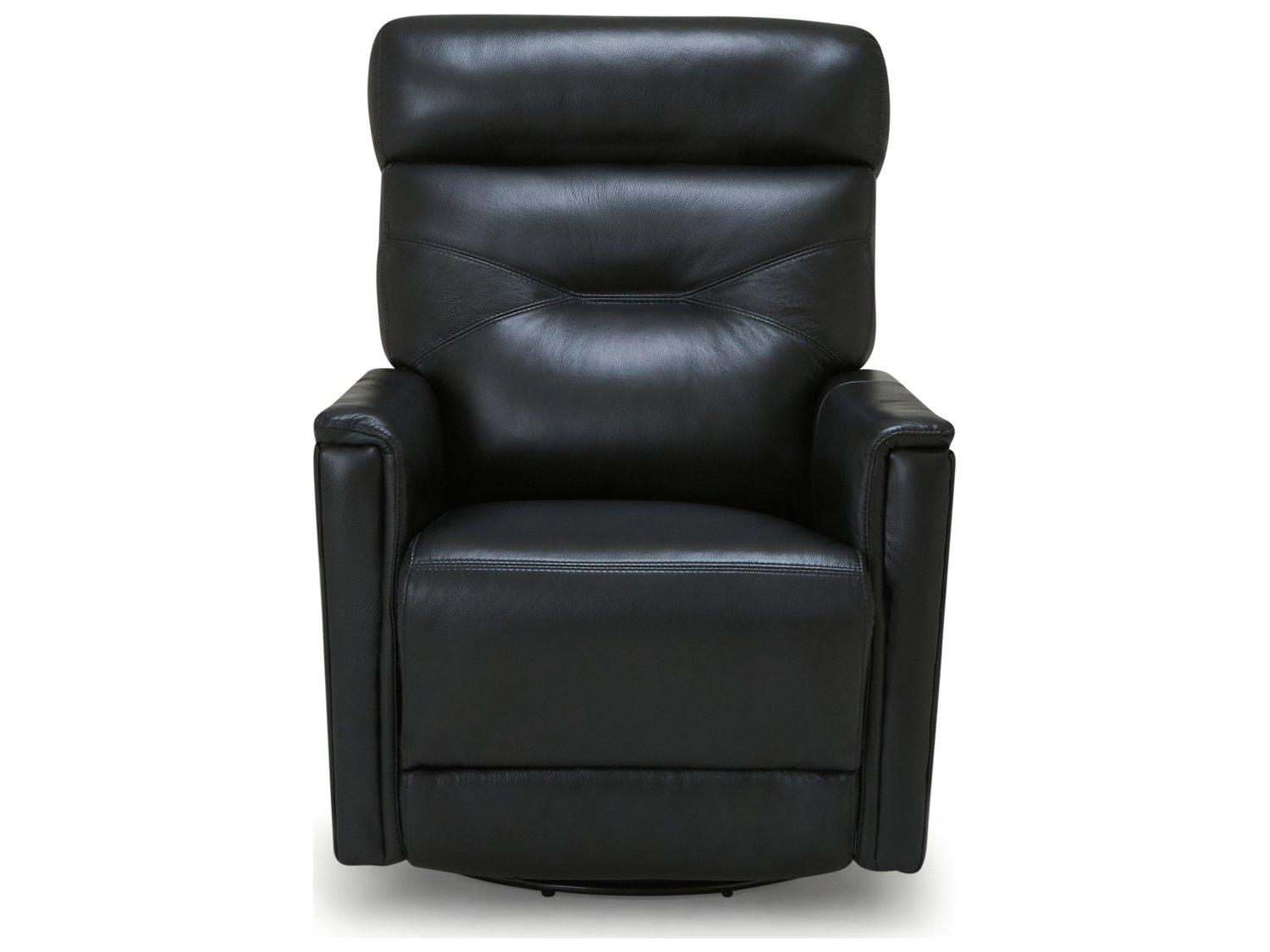 Palliser Denali Leather Upholstery Swivel Glider Power Recliner