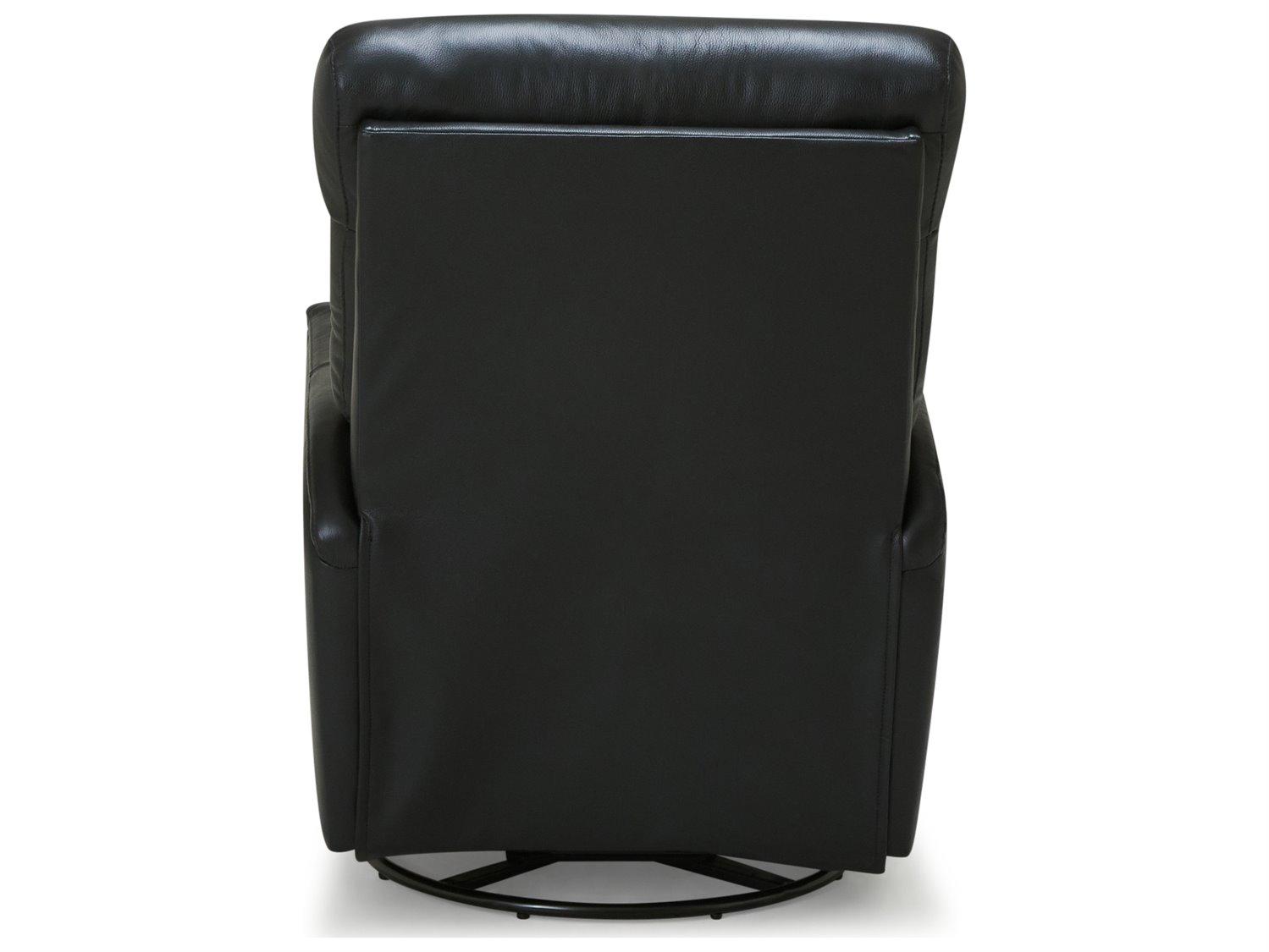 Palliser Denali Leather Upholstery Swivel Glider Power Recliner