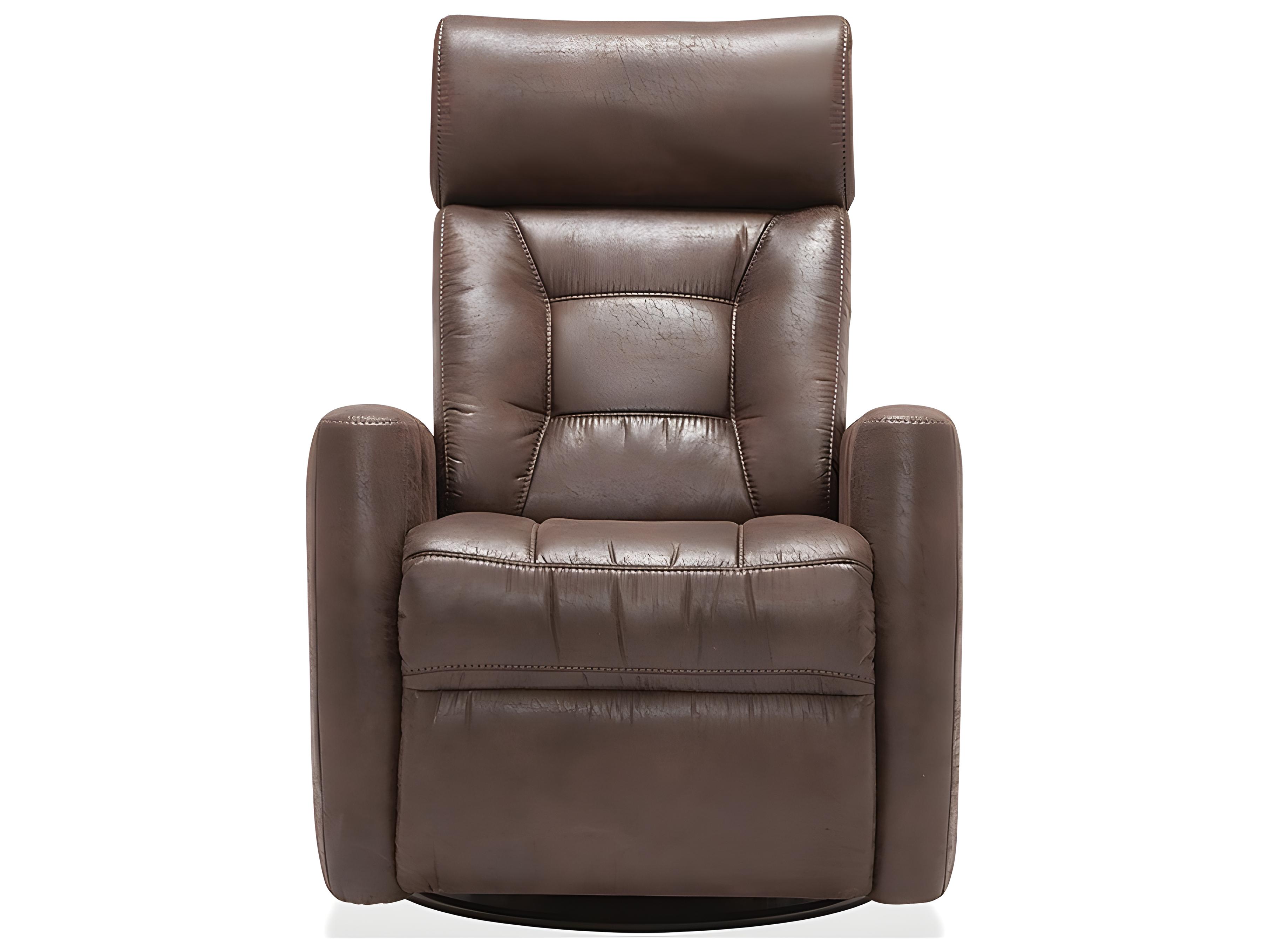 Palliser Baltic Leather Upholstery HTS Power Recliner Wall Hugger