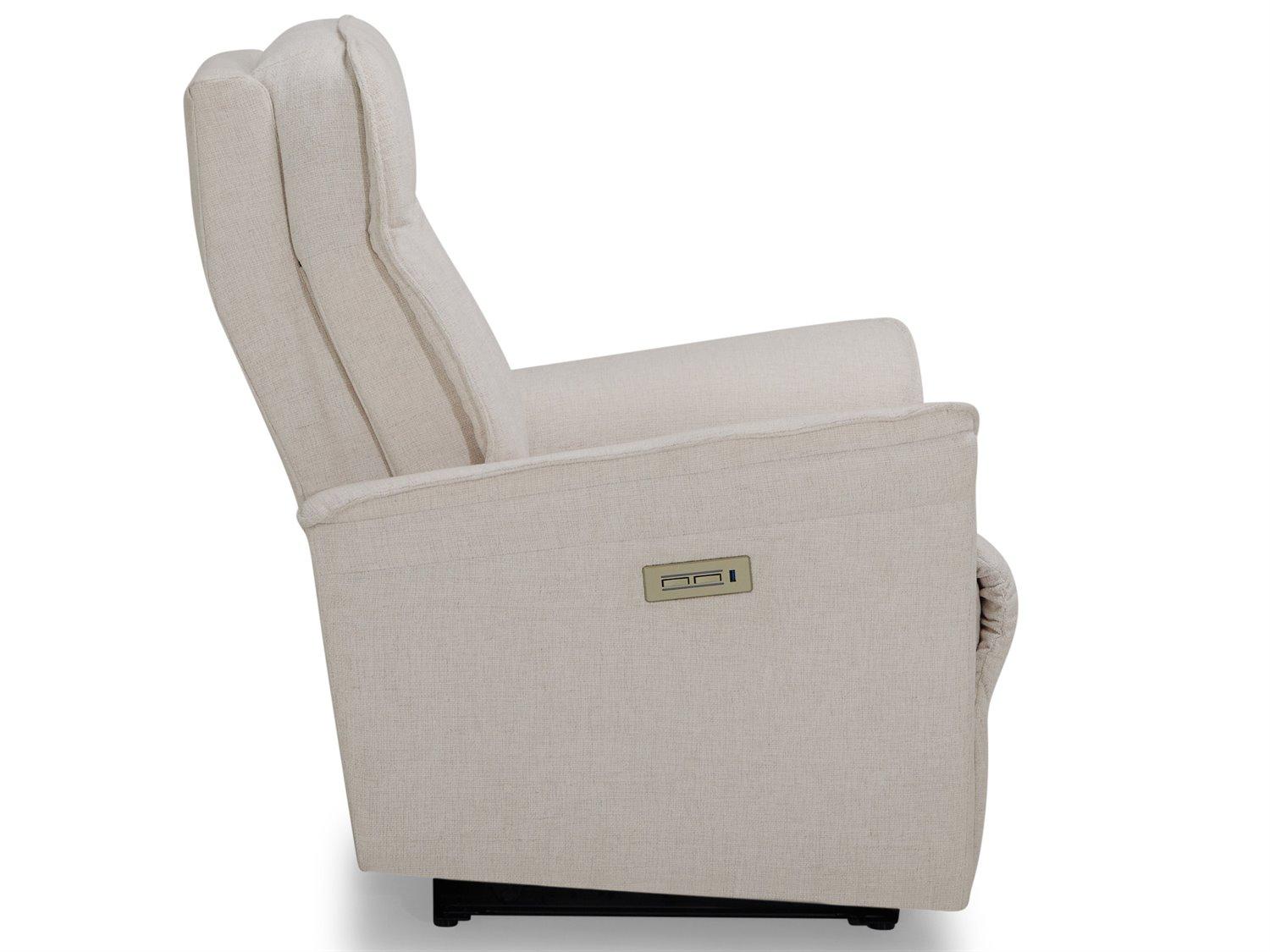 Palliser Stonegate Leather Upholstery Power Recliner Wall Hugger with Power Headrest