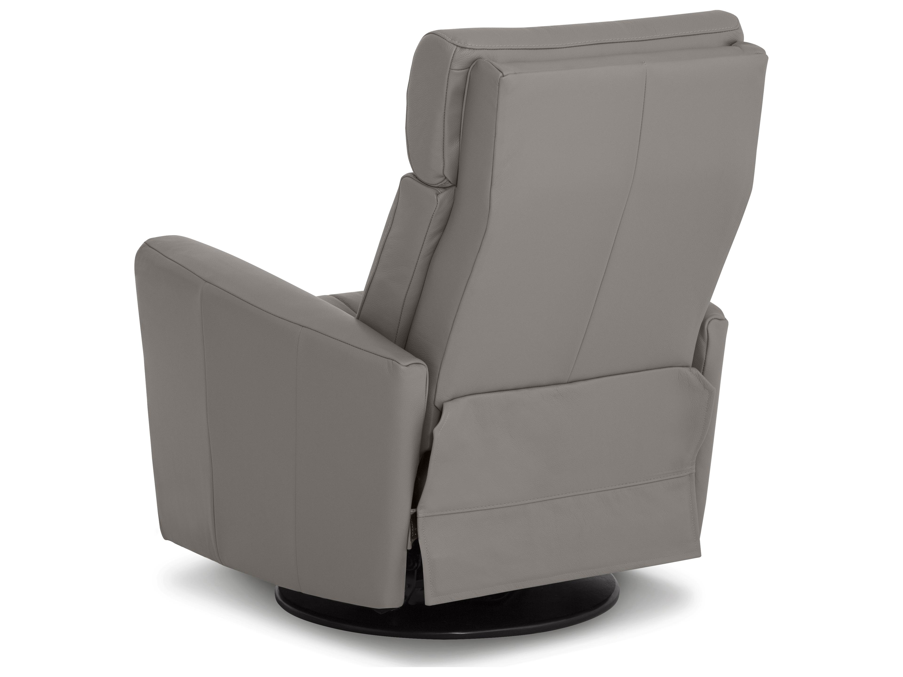 Palliser Prodigy II Leather Upholstery Swivel Glider Power Recliner with Power Headrest
