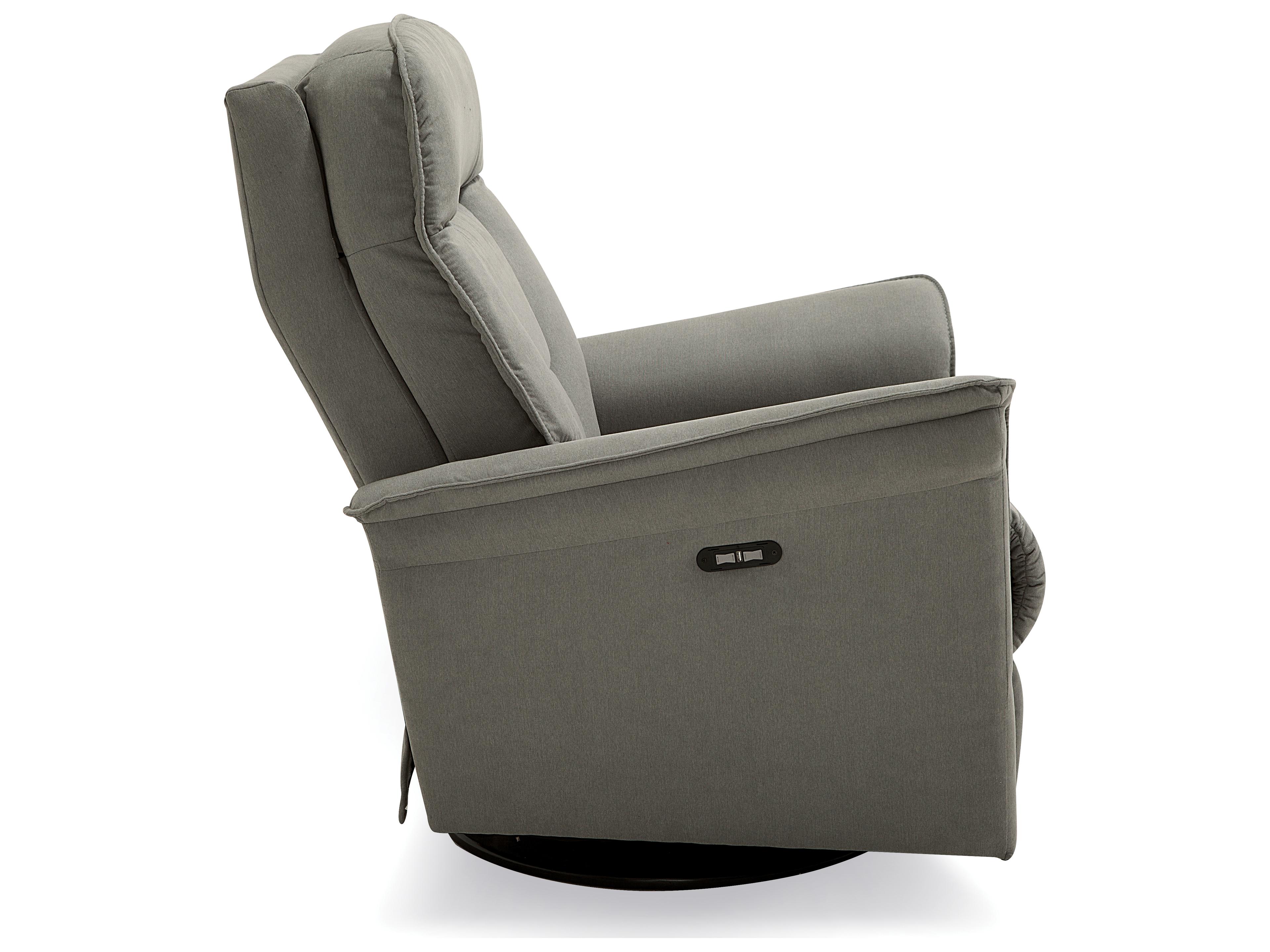 Palliser Stonegate II Leather Upholstery Swivel Glider Power Recliner