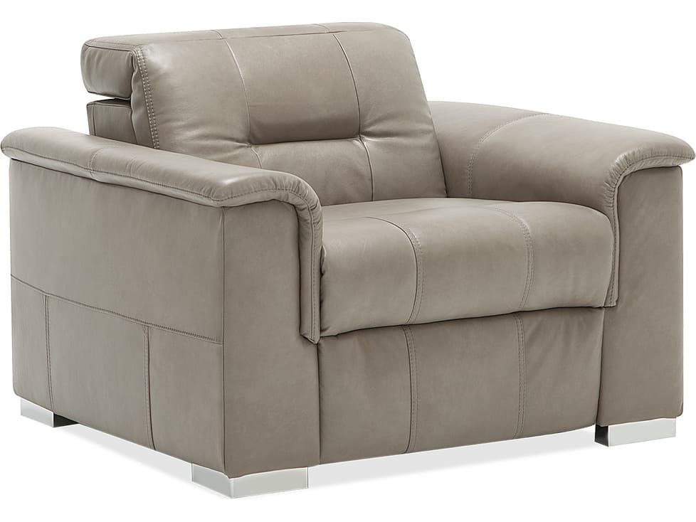 Palliser Keoni Leather Upholstery Power Recliner Wall Hugger with Power Headrest