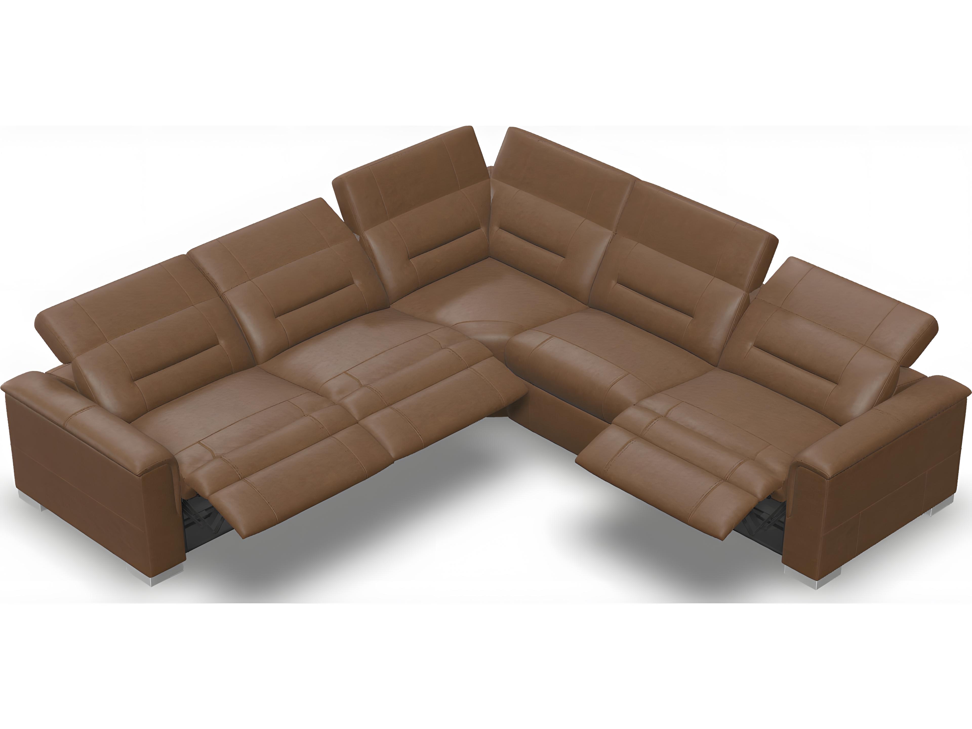 Palliser Keoni Leather Upholstery Sectional Sofa