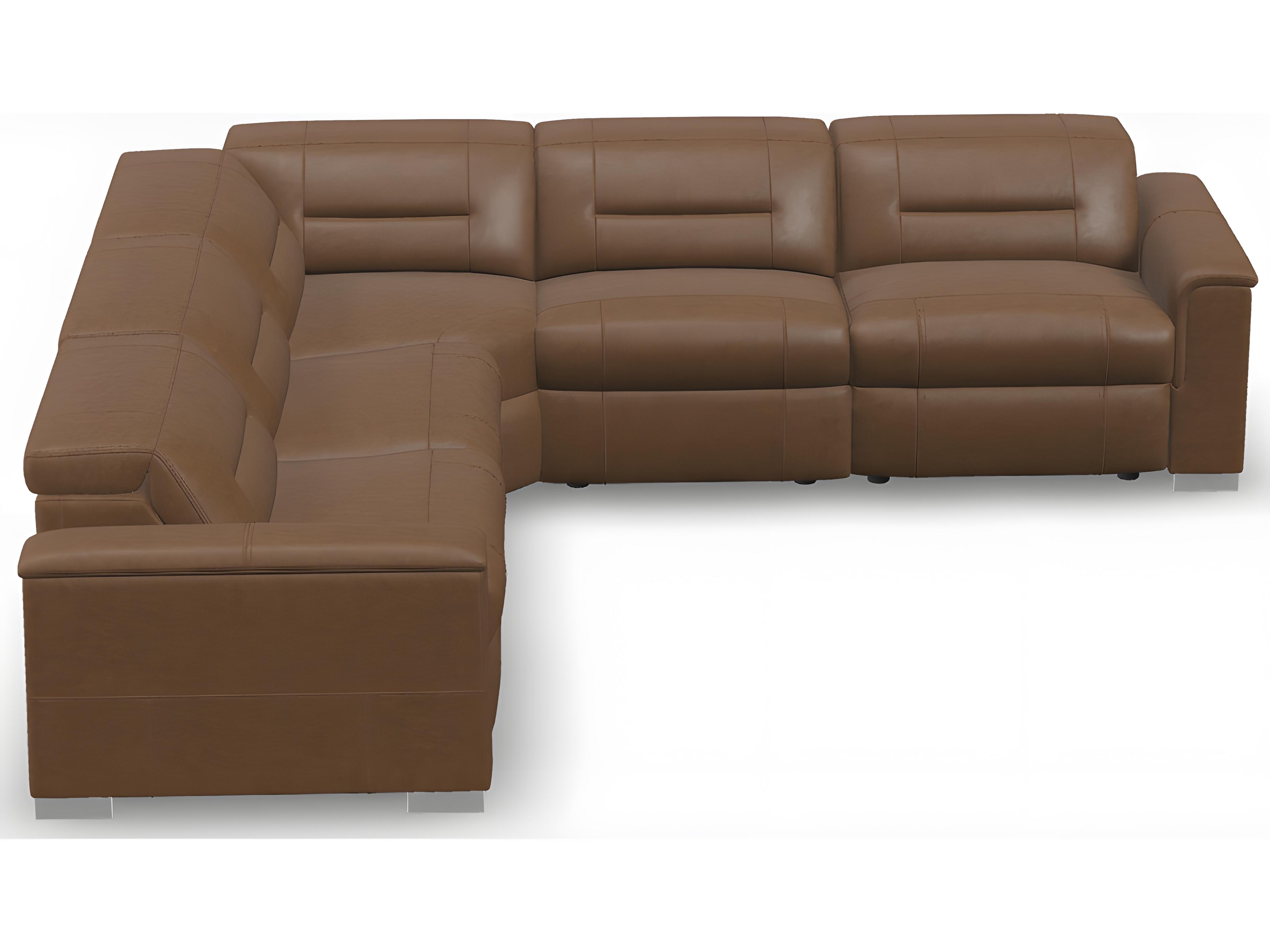 Palliser Keoni Leather Upholstery Sectional Sofa