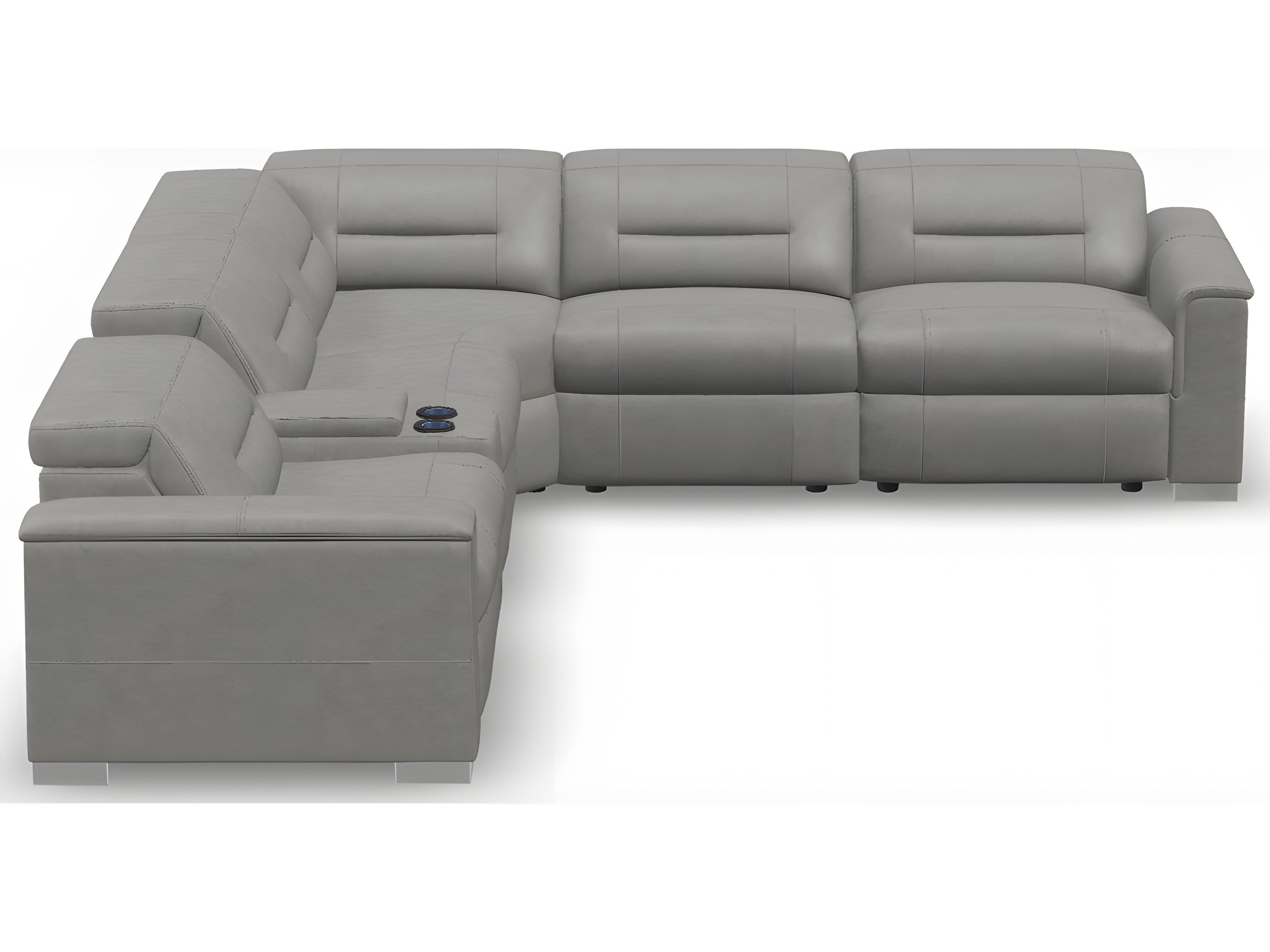 Palliser Keoni Leather Upholstery Sectional Sofa
