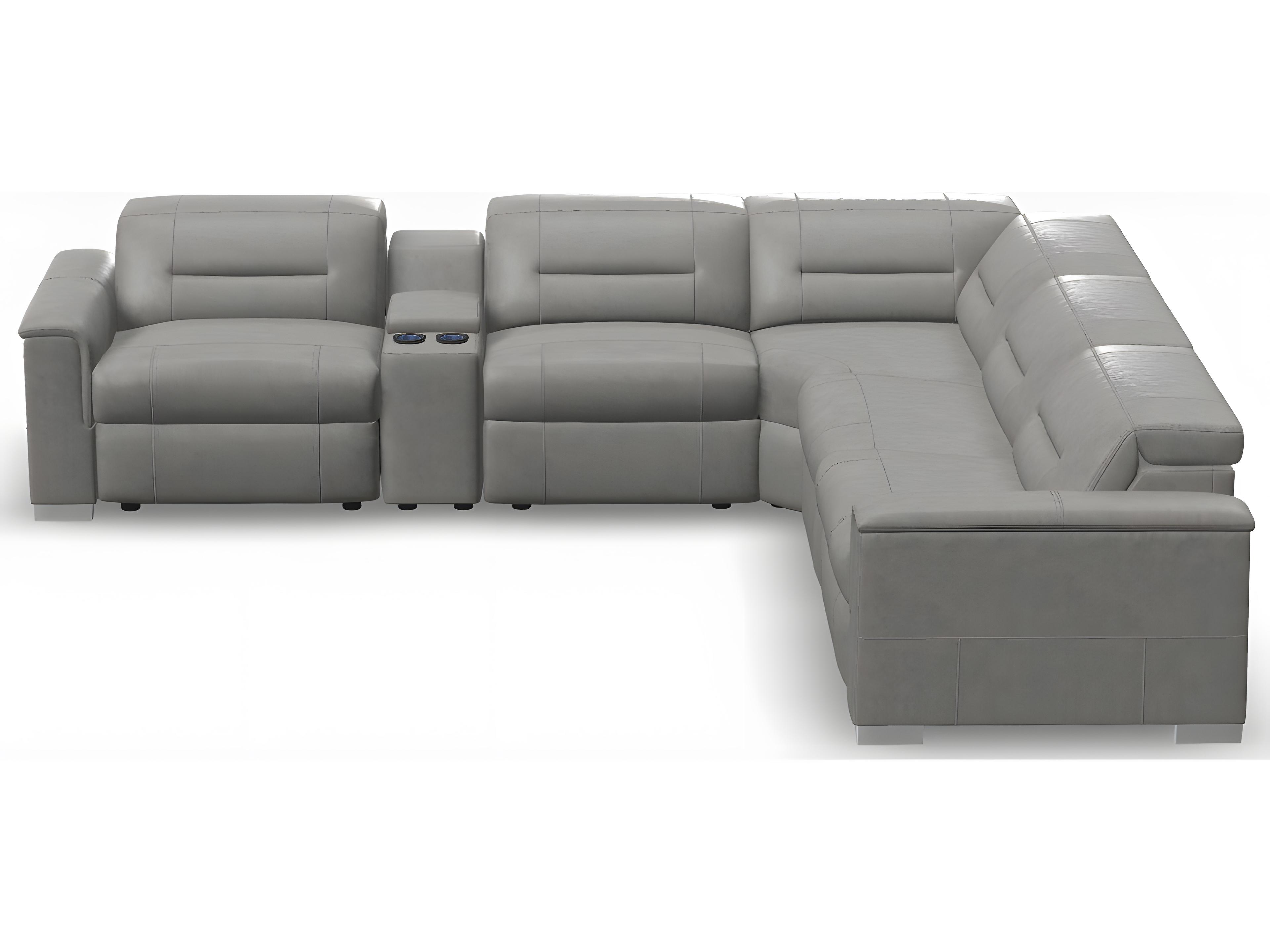 Palliser Keoni Leather Upholstery Sectional Sofa