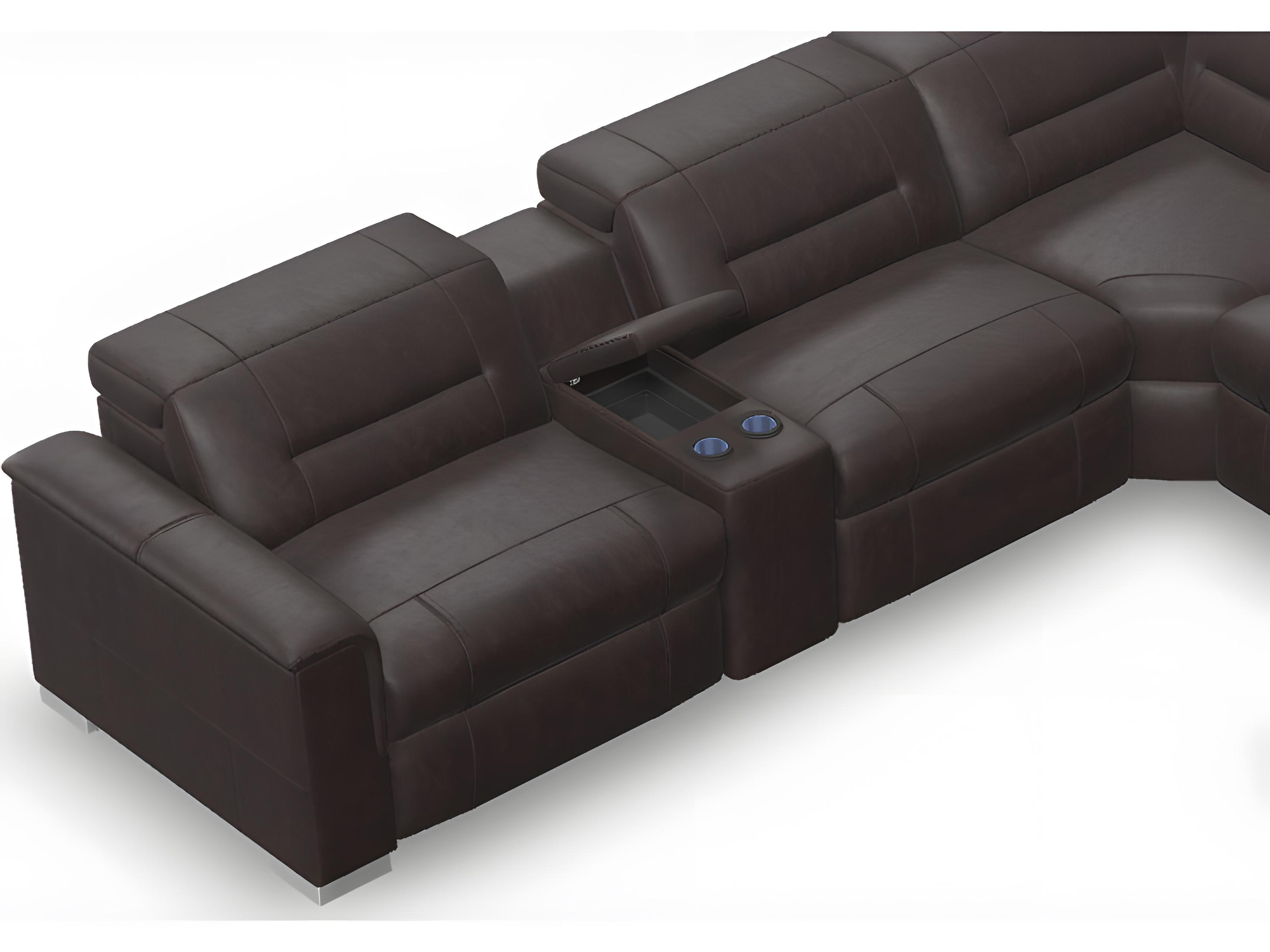Palliser Keoni Leather Upholstery Sectional Sofa