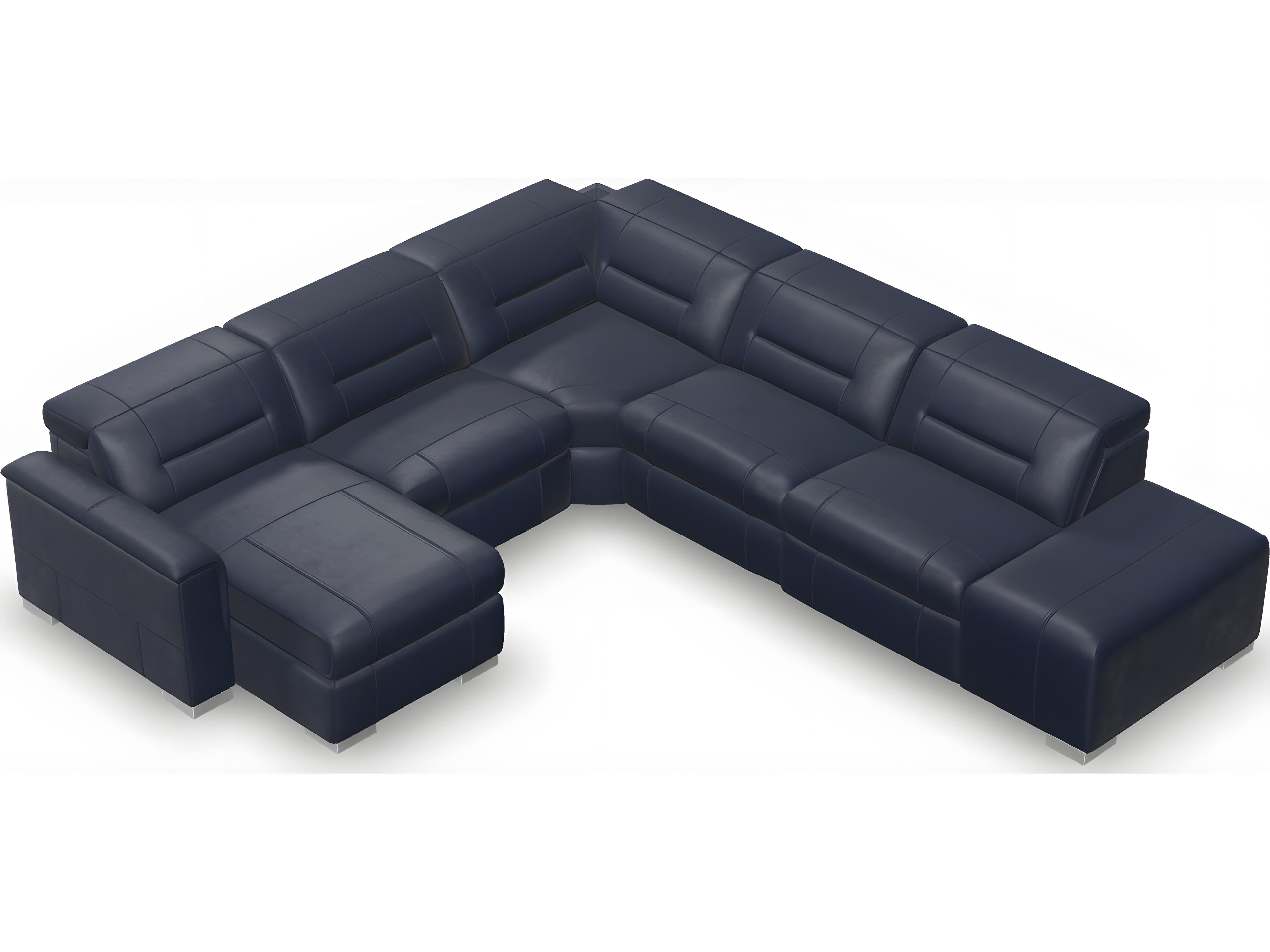 Palliser Keoni Leather Upholstery Sectional Sofa