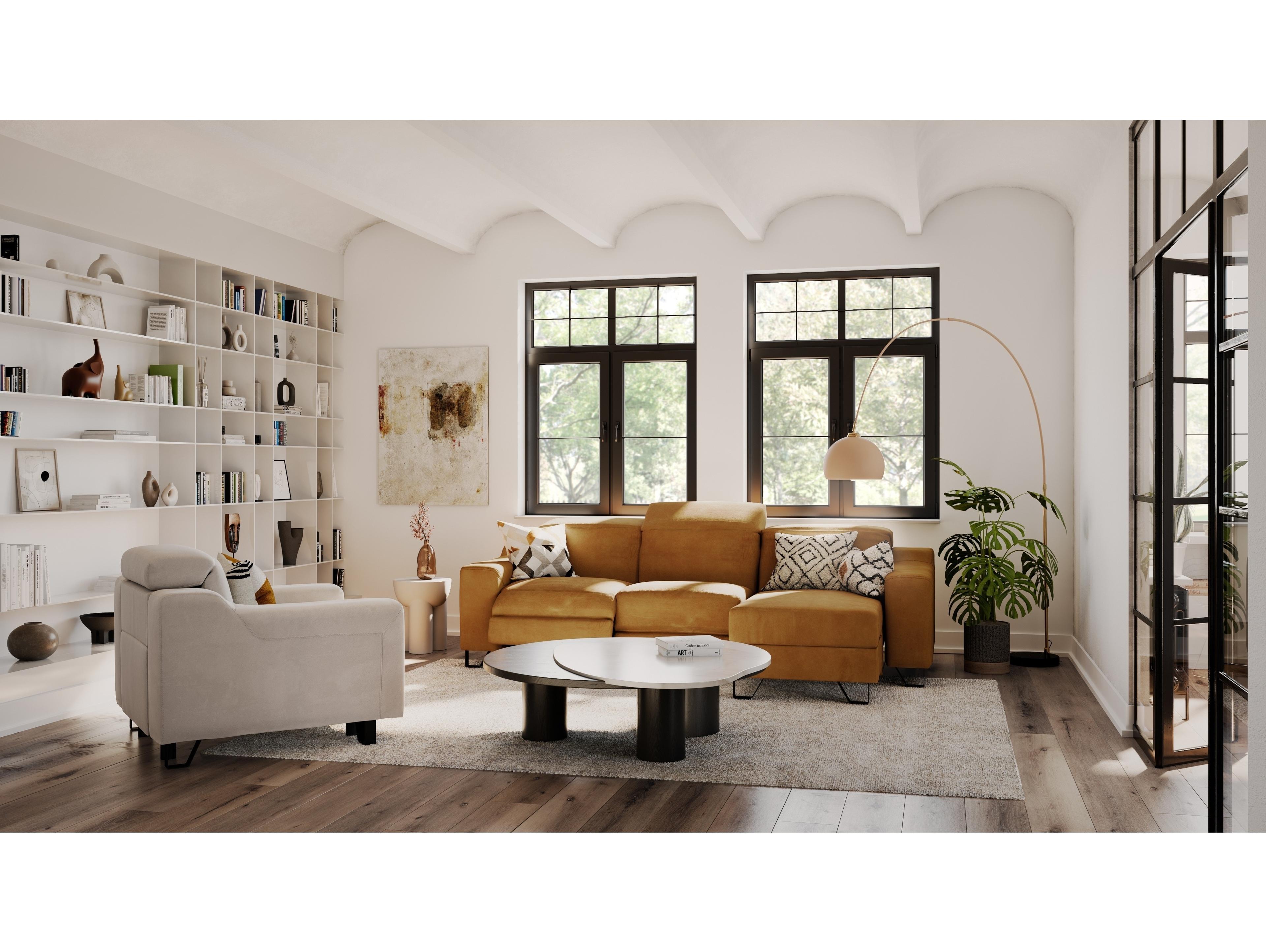 Palliser Tabor Leather Upholstery Power Recliner Wall Hugger with Power Headrest