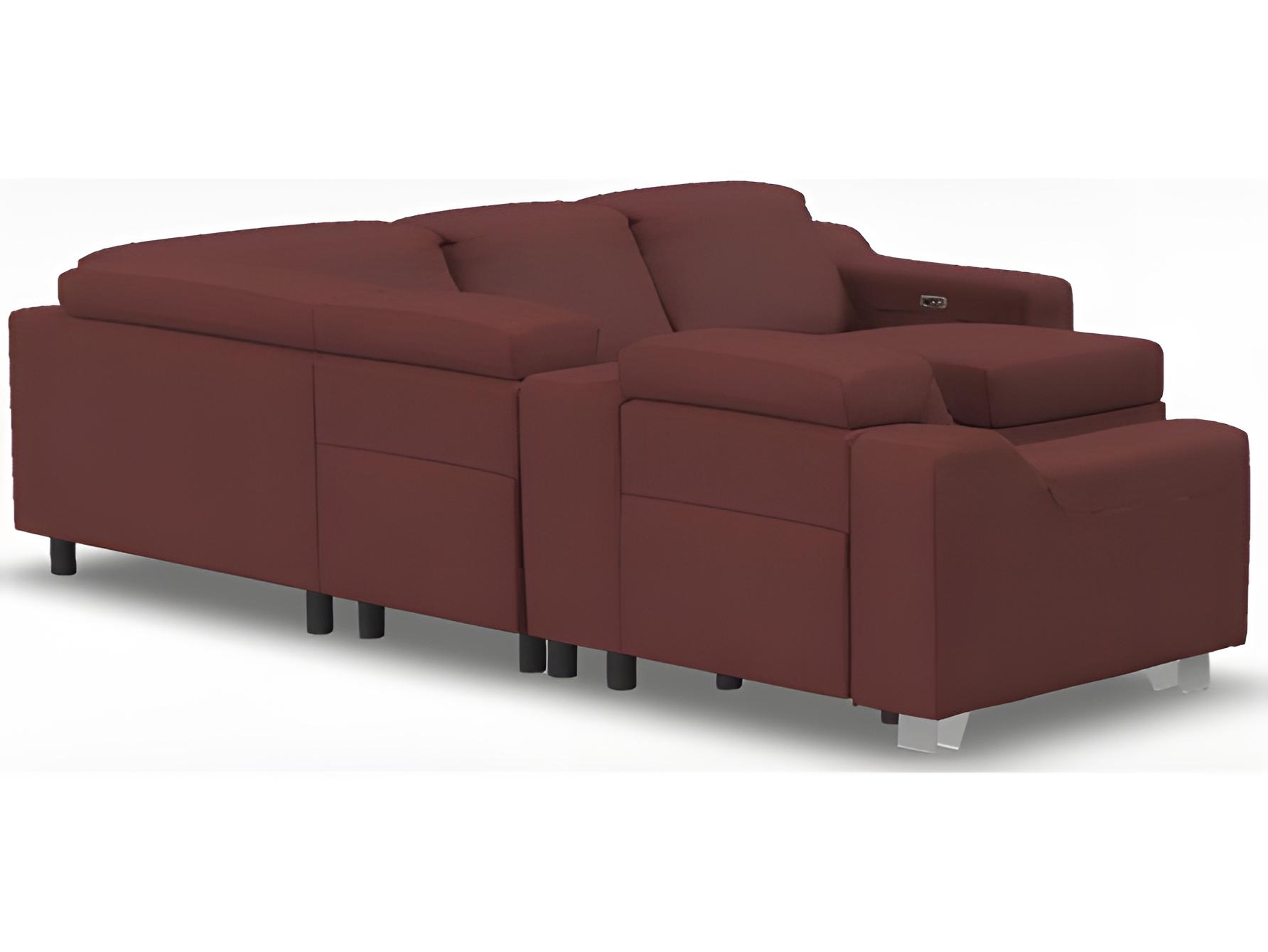 Palliser Tabor Leather Upholstery Sectional Sofa