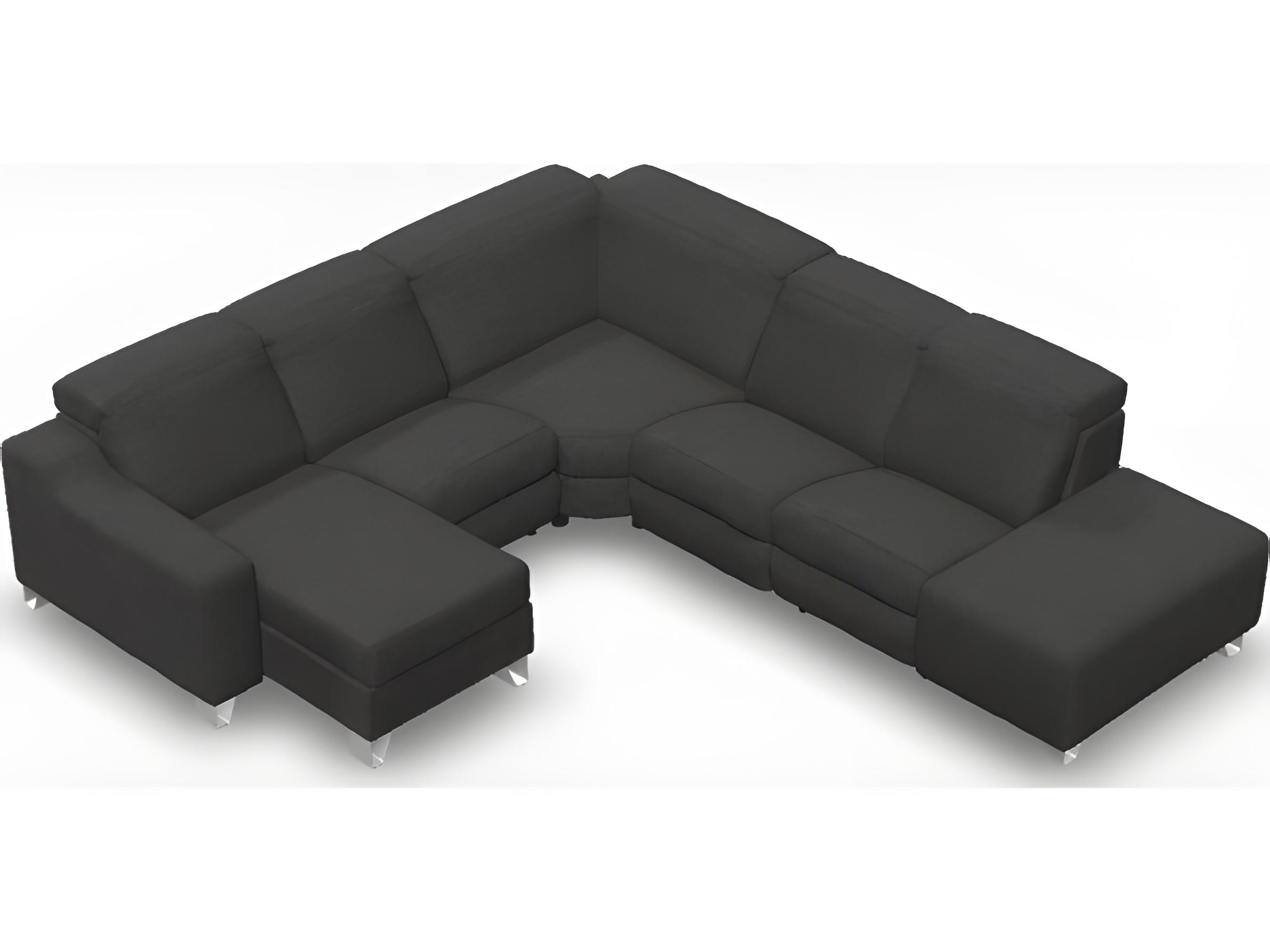 Palliser Tabor Leather Upholstery Sectional Sofa