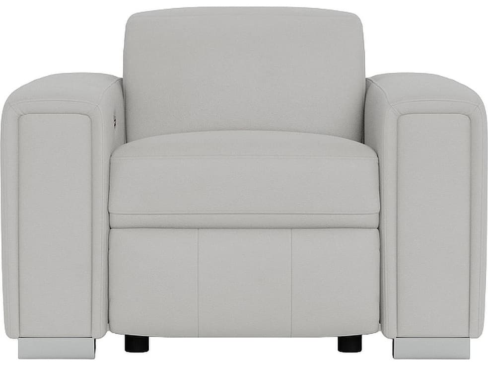 Palliser Titan Leather Upholstery Power Recliner Wall Hugger with Power Headrest