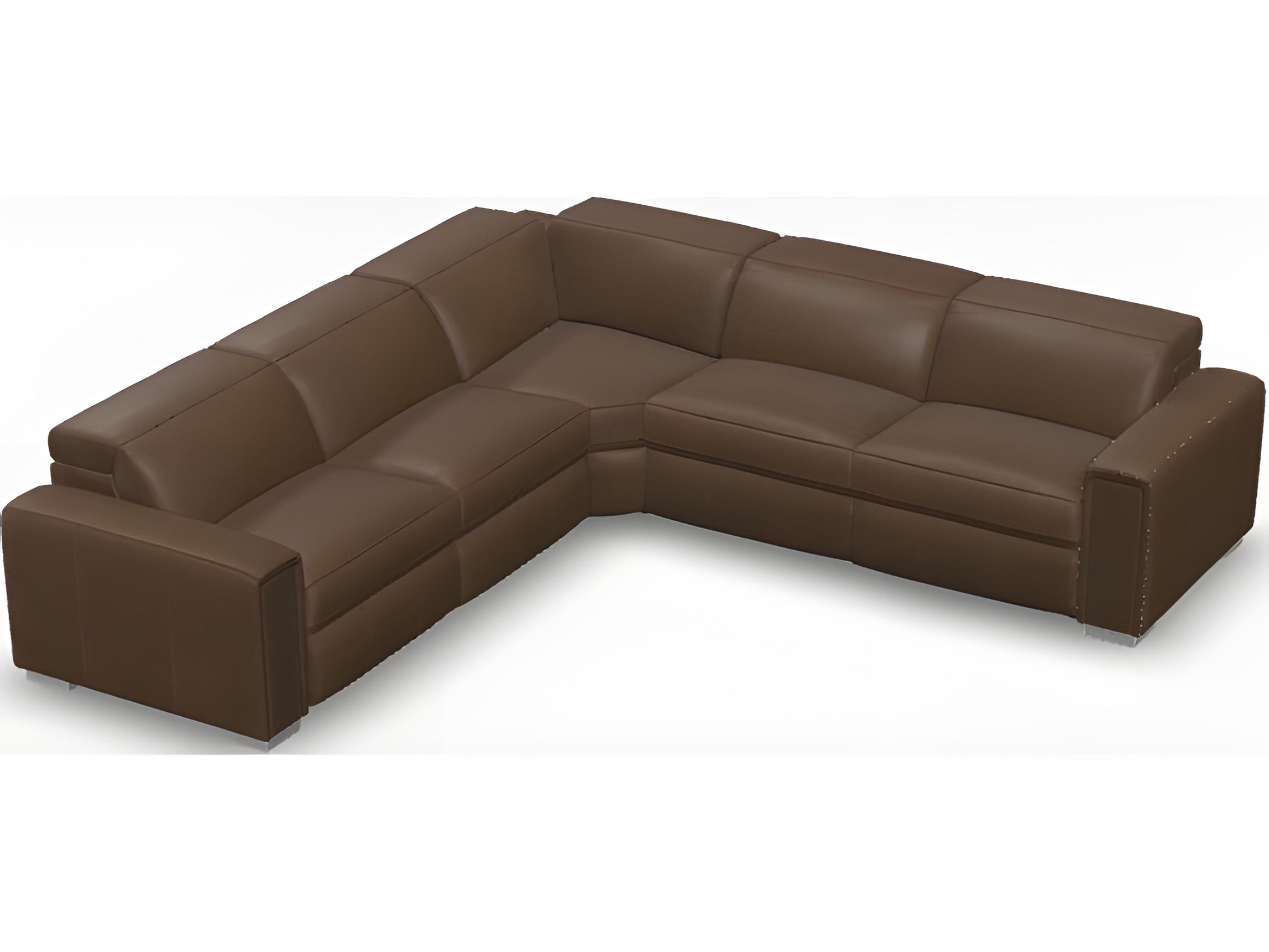 Palliser Titan Leather Upholstery Upholstered Sectional Sofa