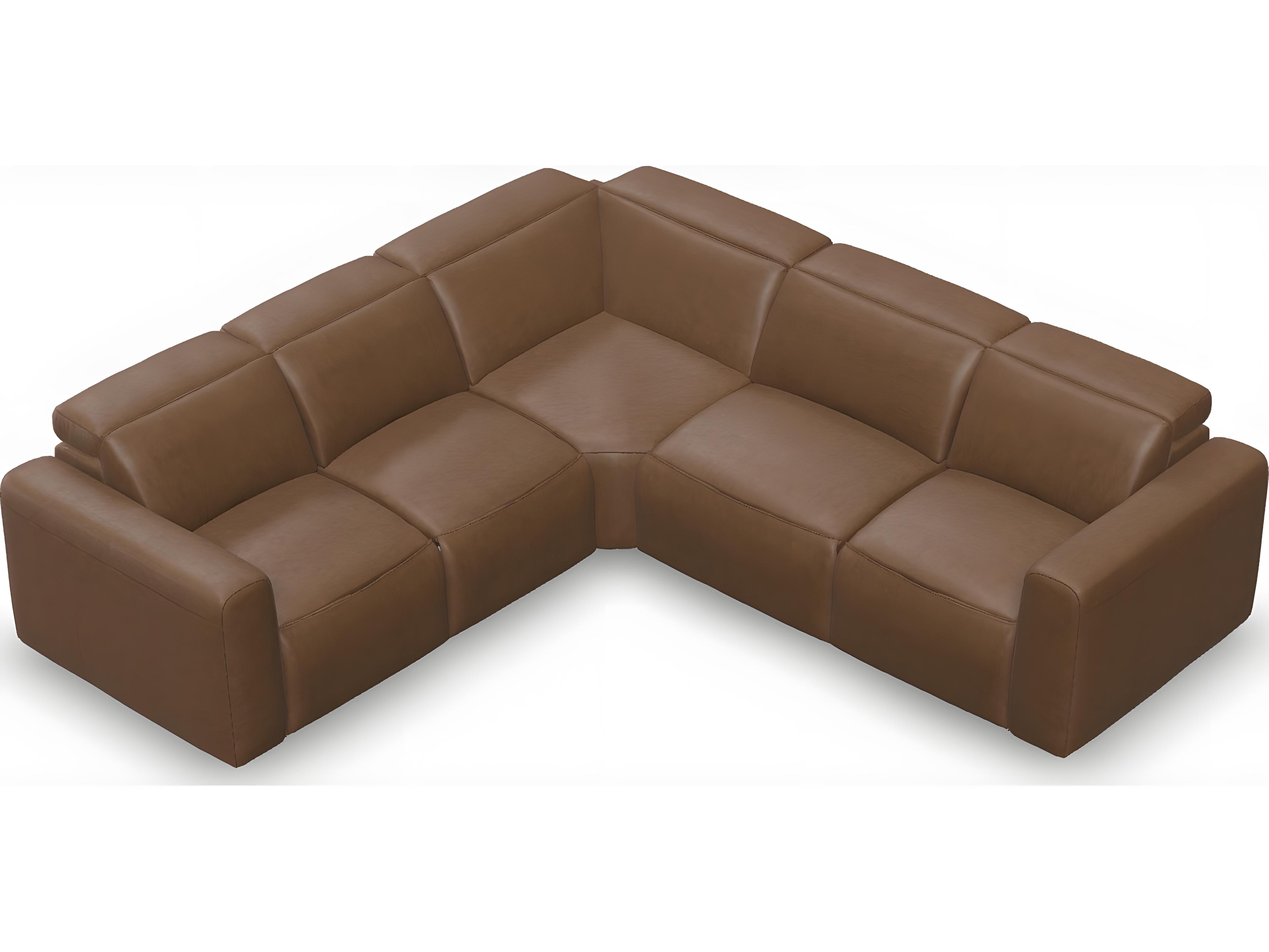 Palliser Colton Leather Upholstery Sectional Sofa