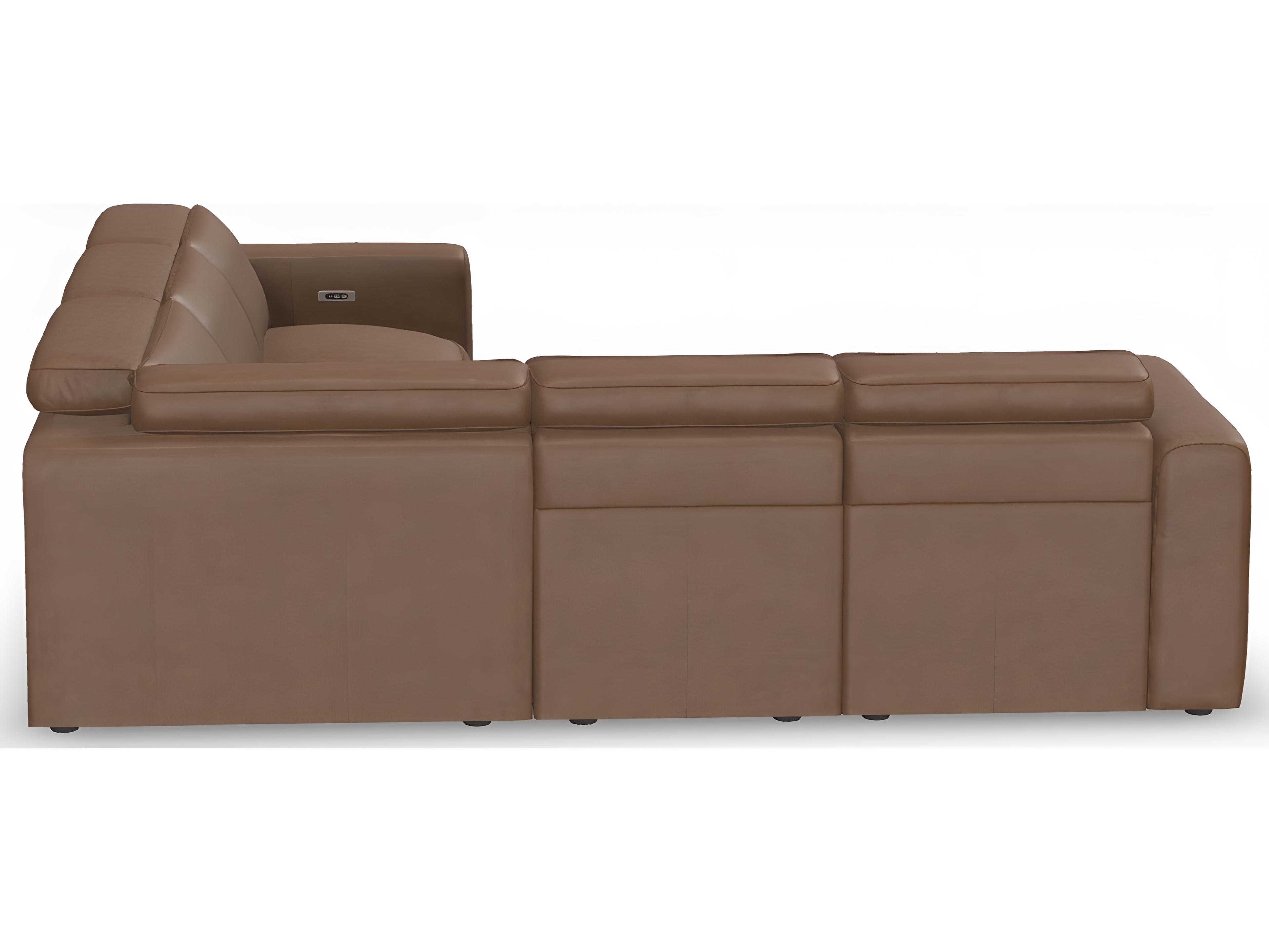 Palliser Colton Leather Upholstery Sectional Sofa