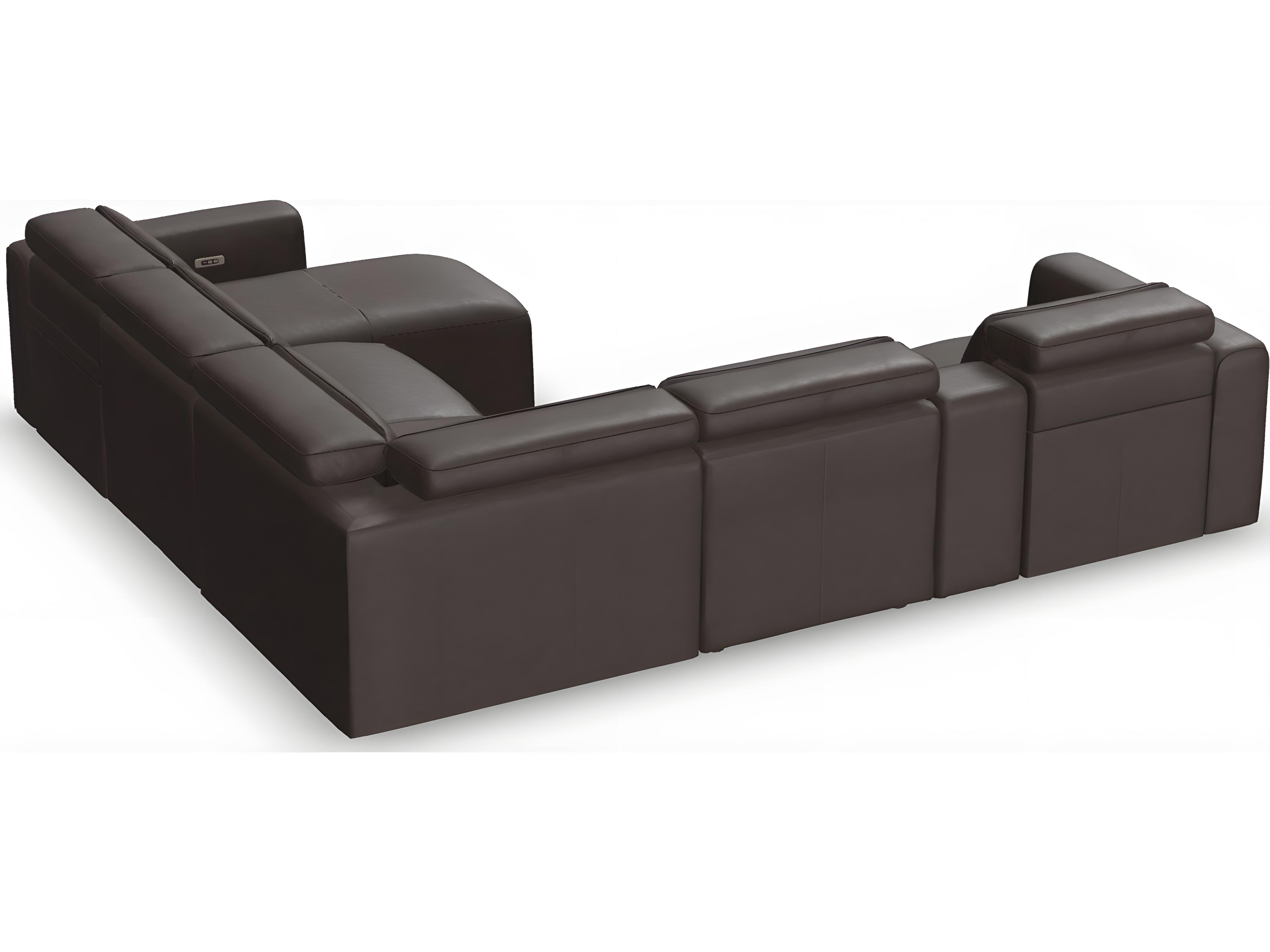 Palliser Colton Leather Upholstery Sectional Sofa