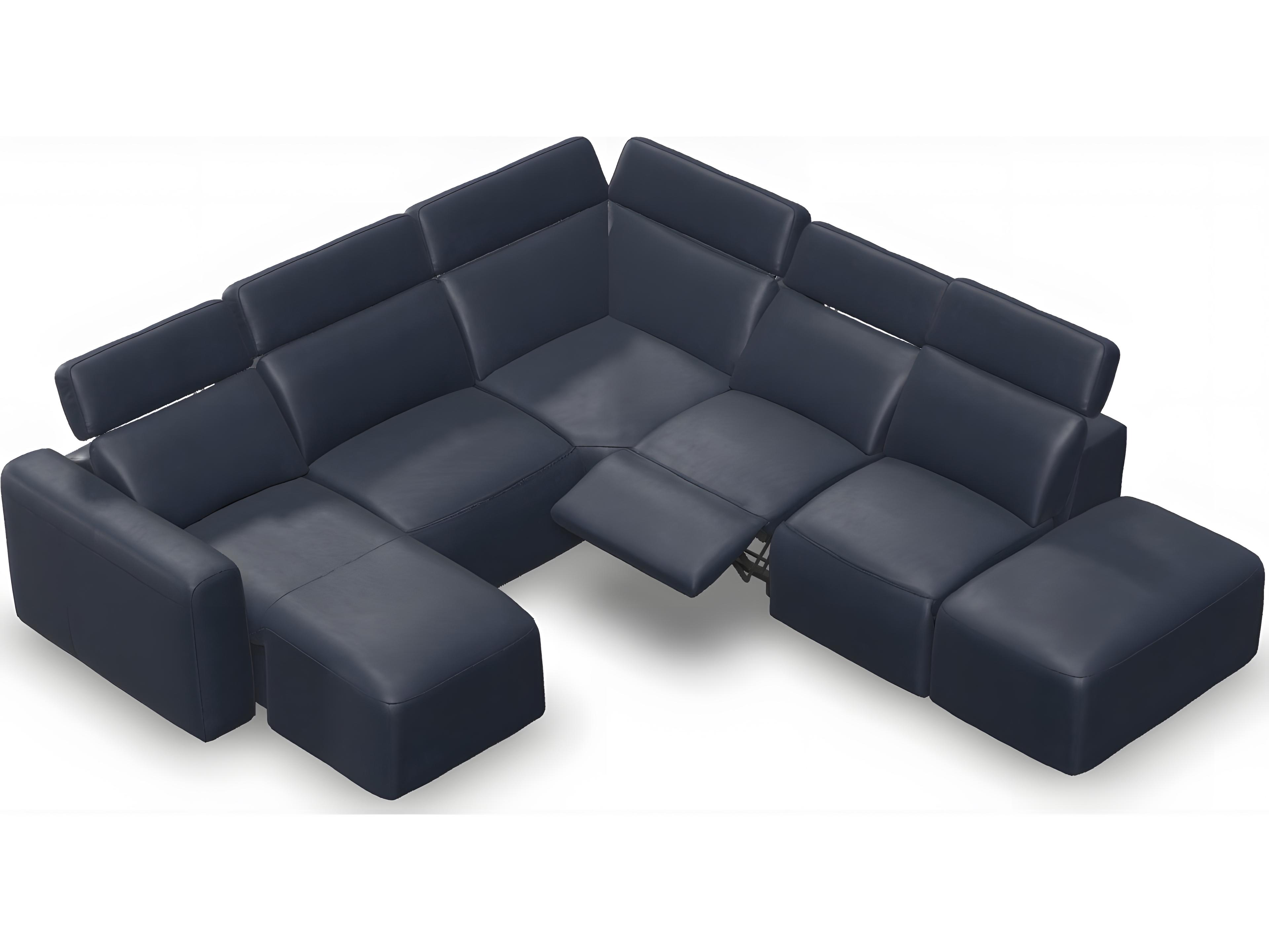 Palliser Colton Leather Upholstery Sectional Sofa