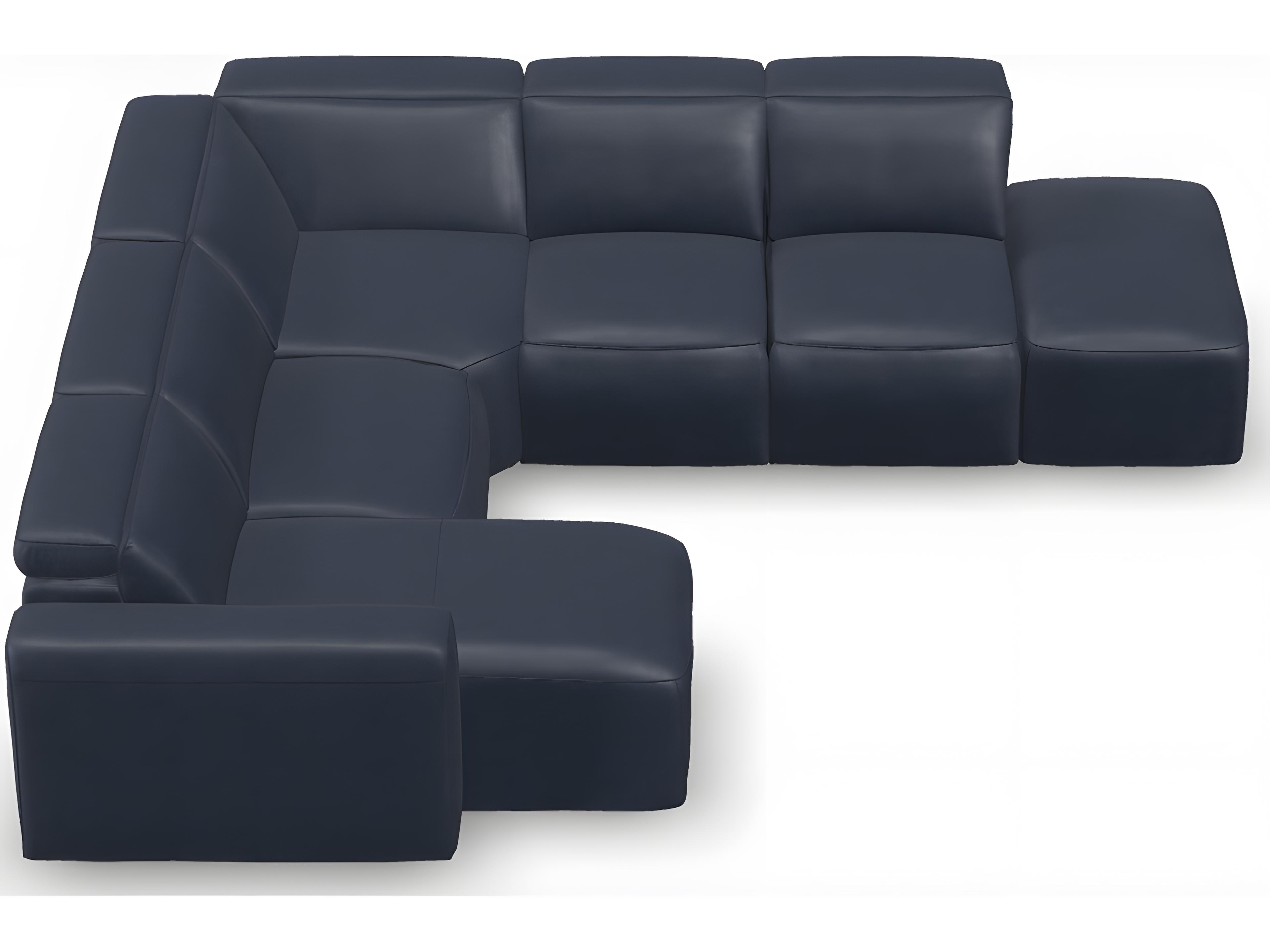 Palliser Colton Leather Upholstery Sectional Sofa
