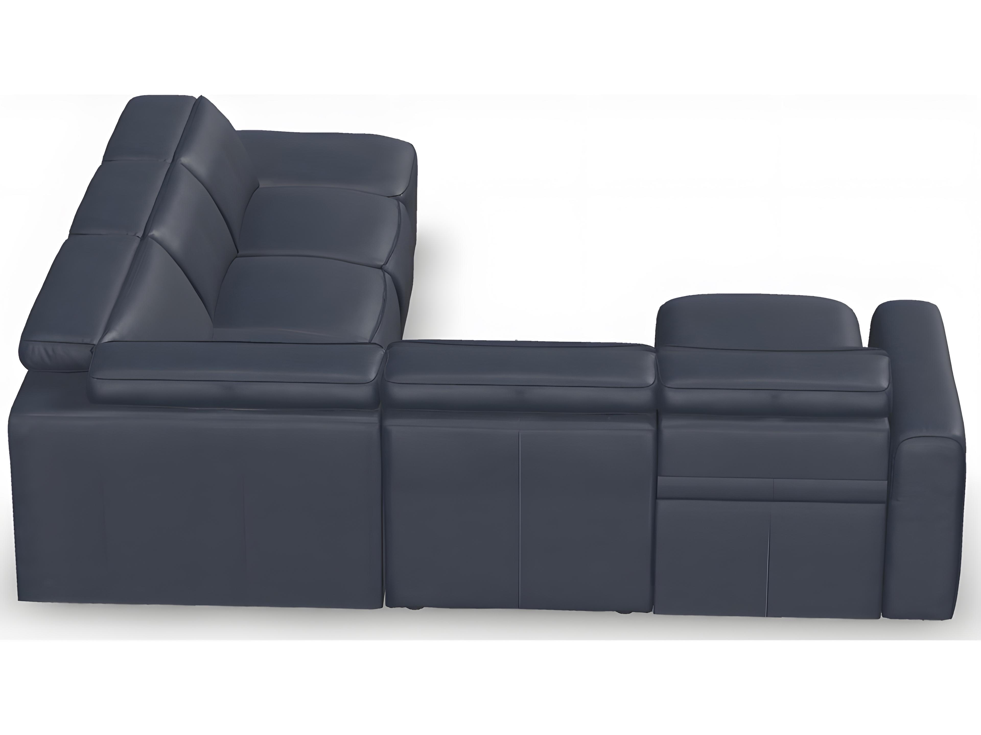 Palliser Colton Leather Upholstery Sectional Sofa