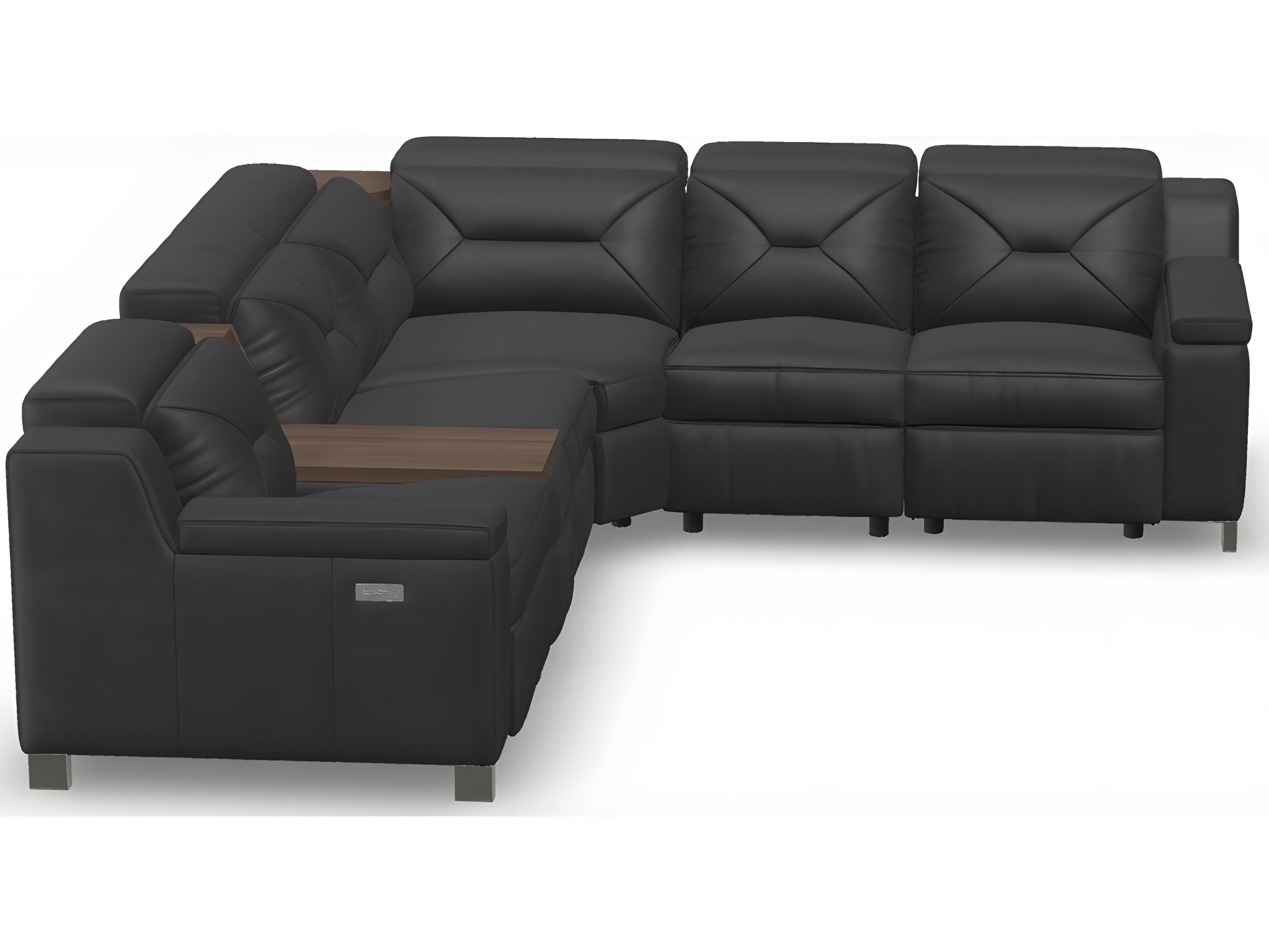 Palliser Apex Leather Upholstery Sectional Sofa