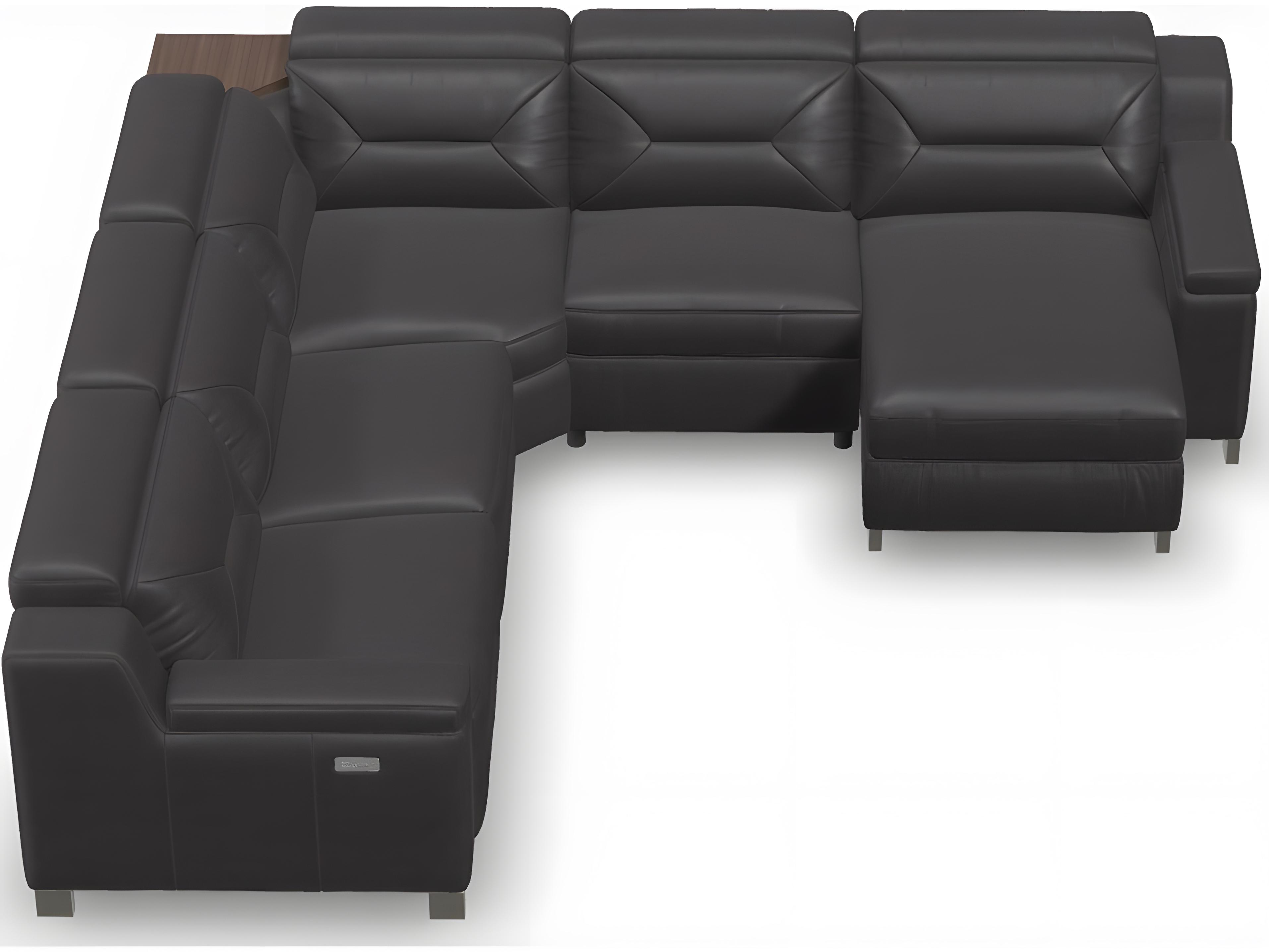 Palliser Apex Leather Upholstery Sectional Sofa