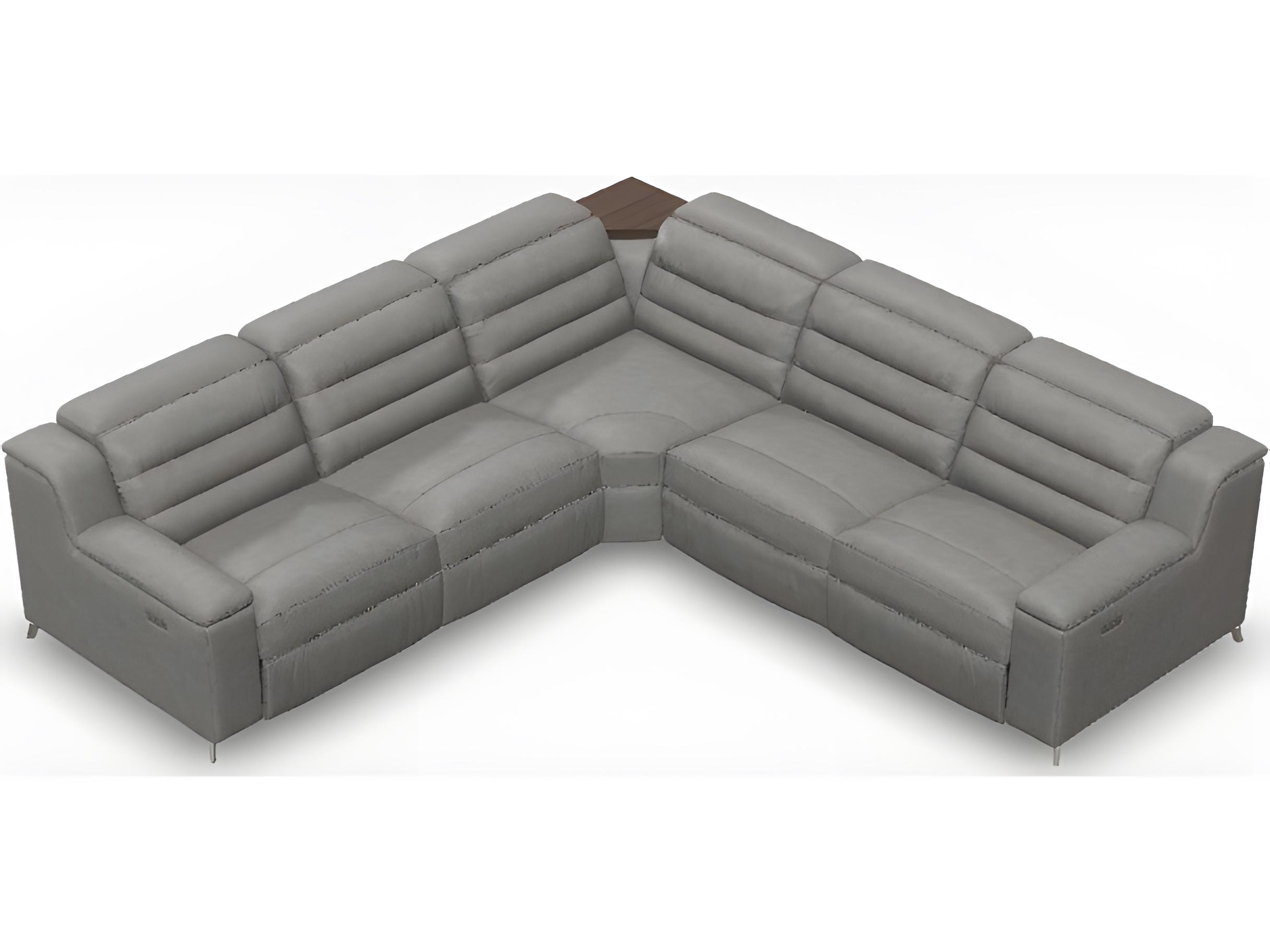 Palliser Lotus Leather Upholstery Upholstered Sectional Sofa