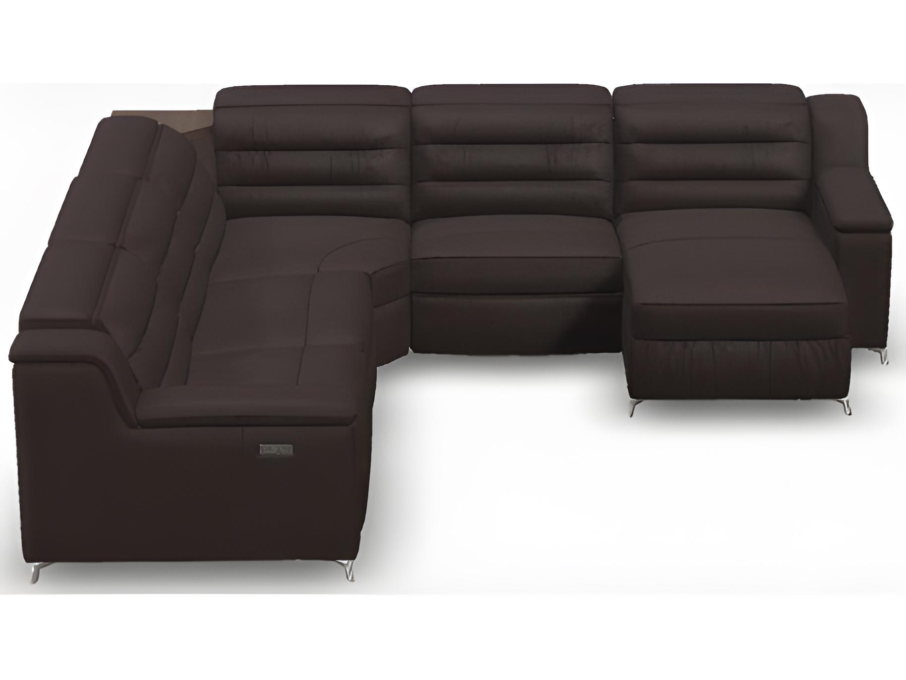 Palliser Lotus Leather Upholstery Upholstered Sectional Sofa