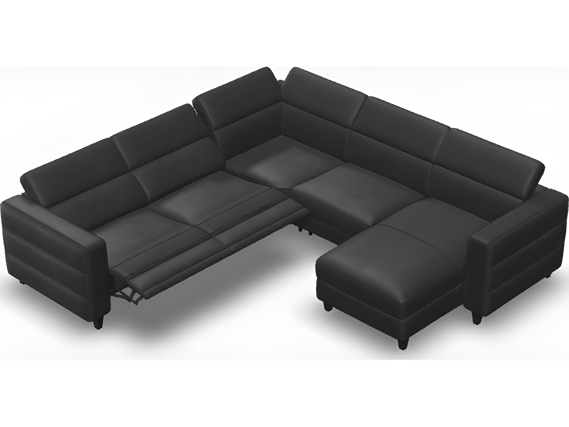 Palliser Marco Leather Upholstery Sectional Sofa