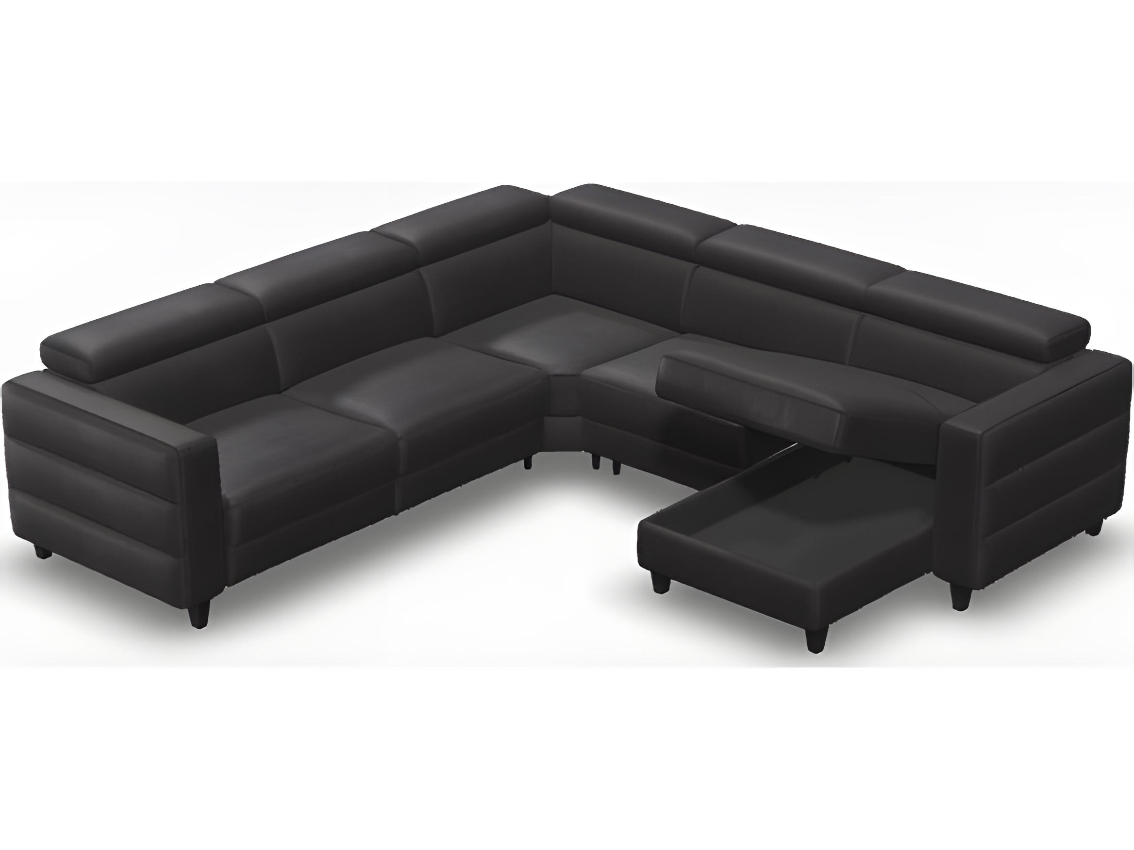 Palliser Marco Leather Upholstery Sectional Sofa