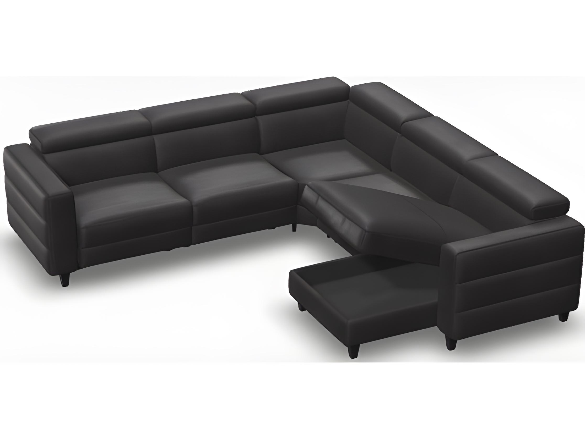 Palliser Marco Leather Upholstery Sectional Sofa