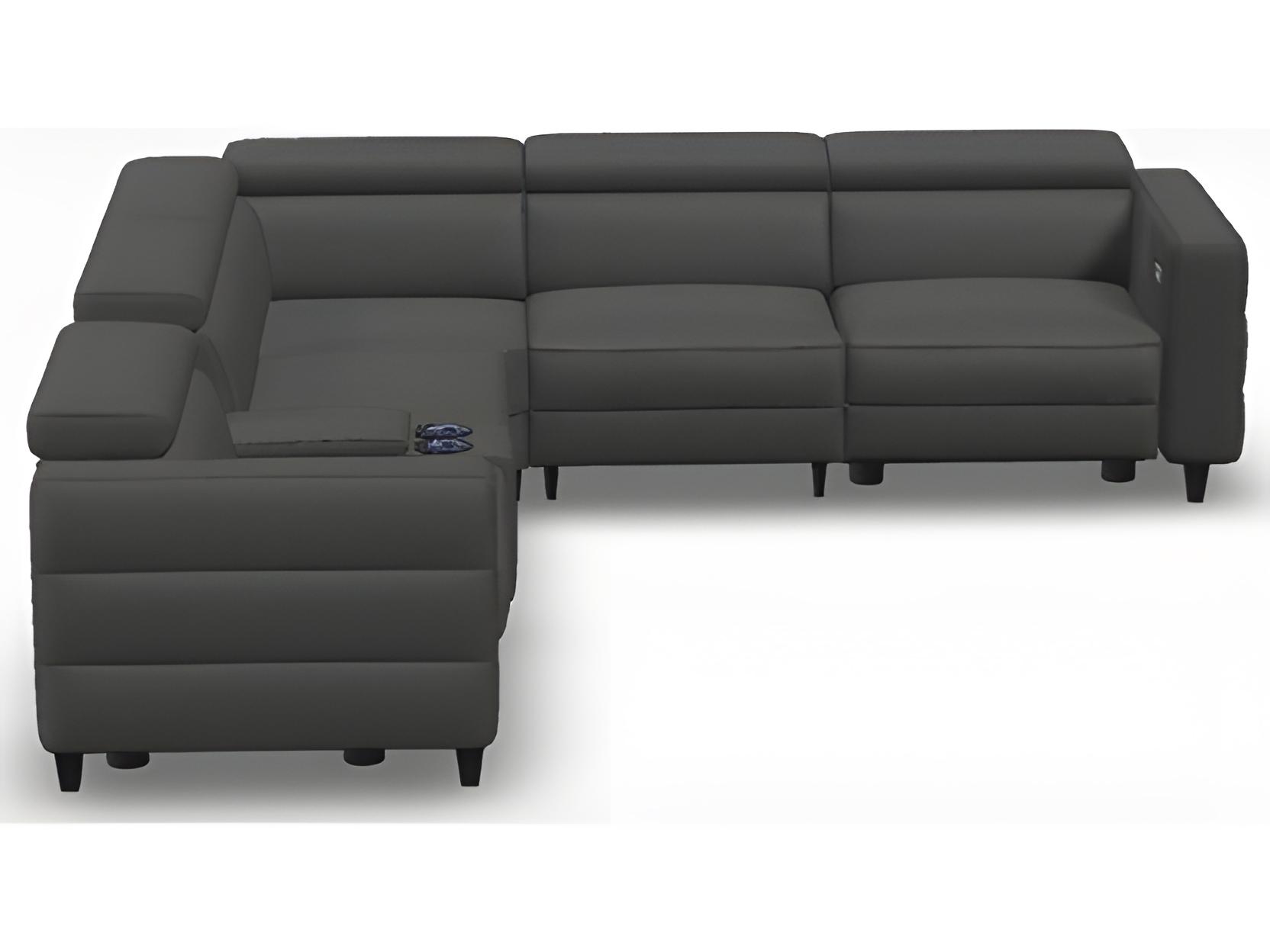 Palliser Marco Leather Upholstery Sectional Sofa
