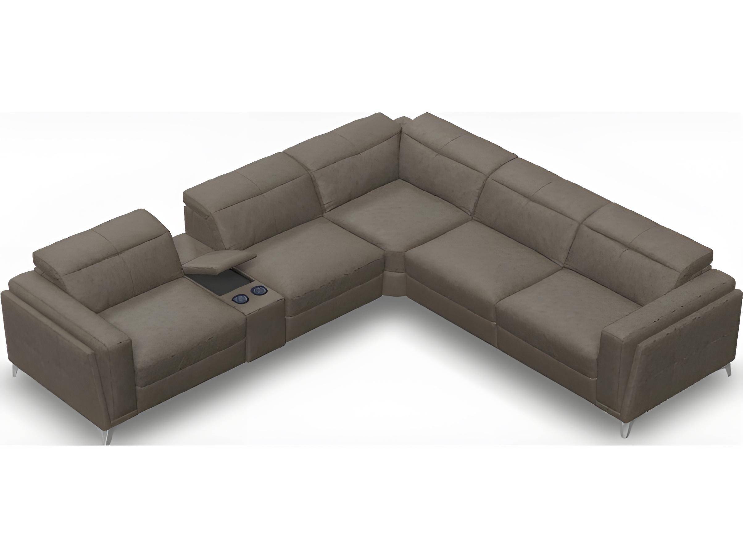 Palliser Paolo Leather Upholstery Sectional Sofa