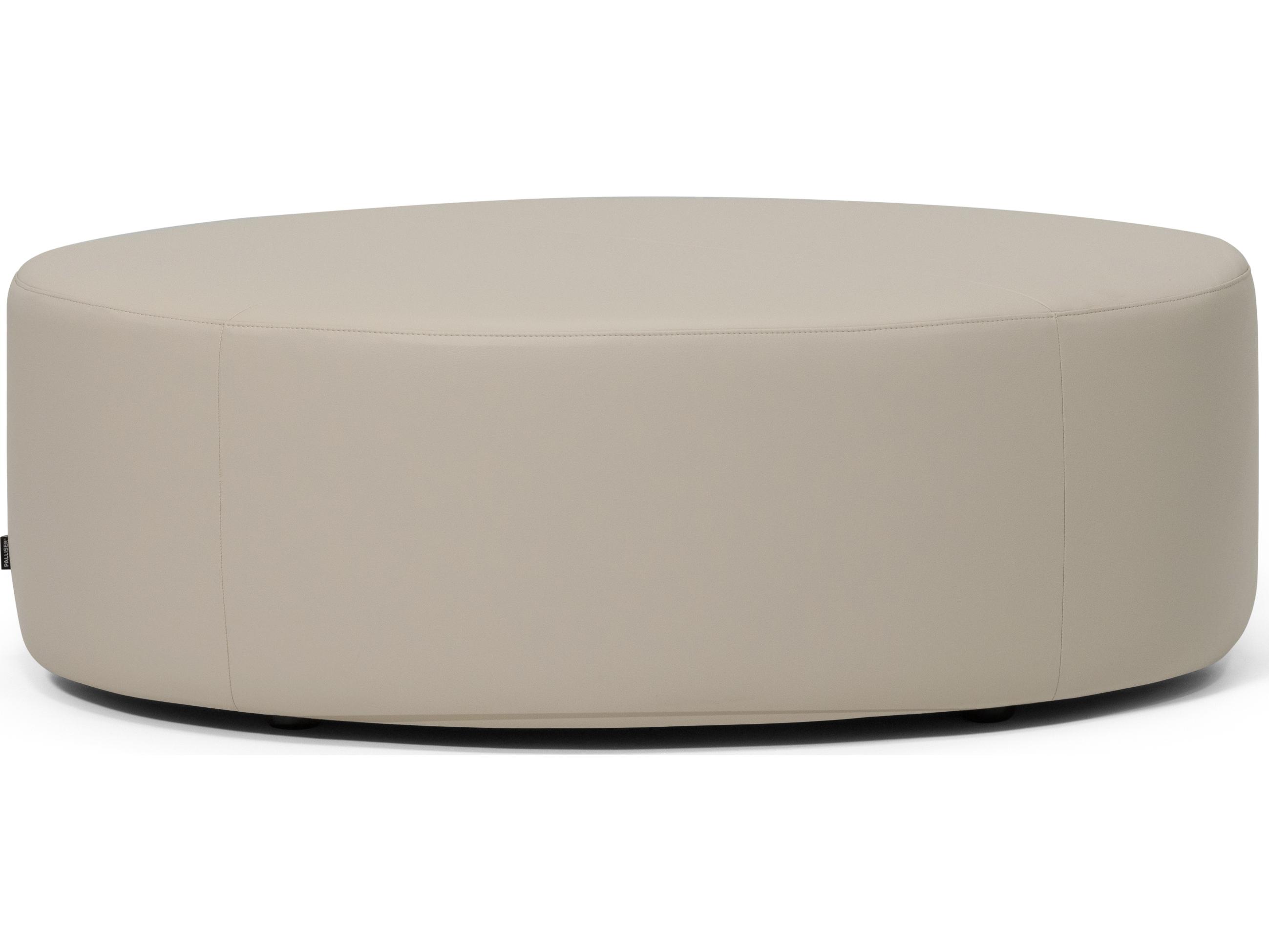 Palliser Mingle Leather Upholstery Oval Ottoman