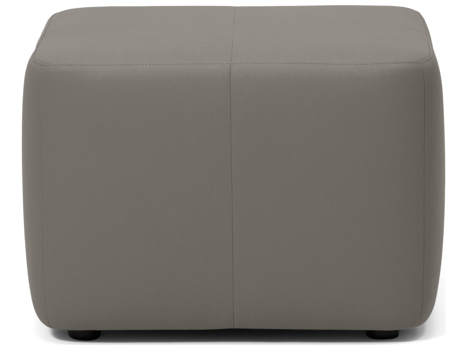 Palliser Mingle Leather Upholstery Square Small Ottoman