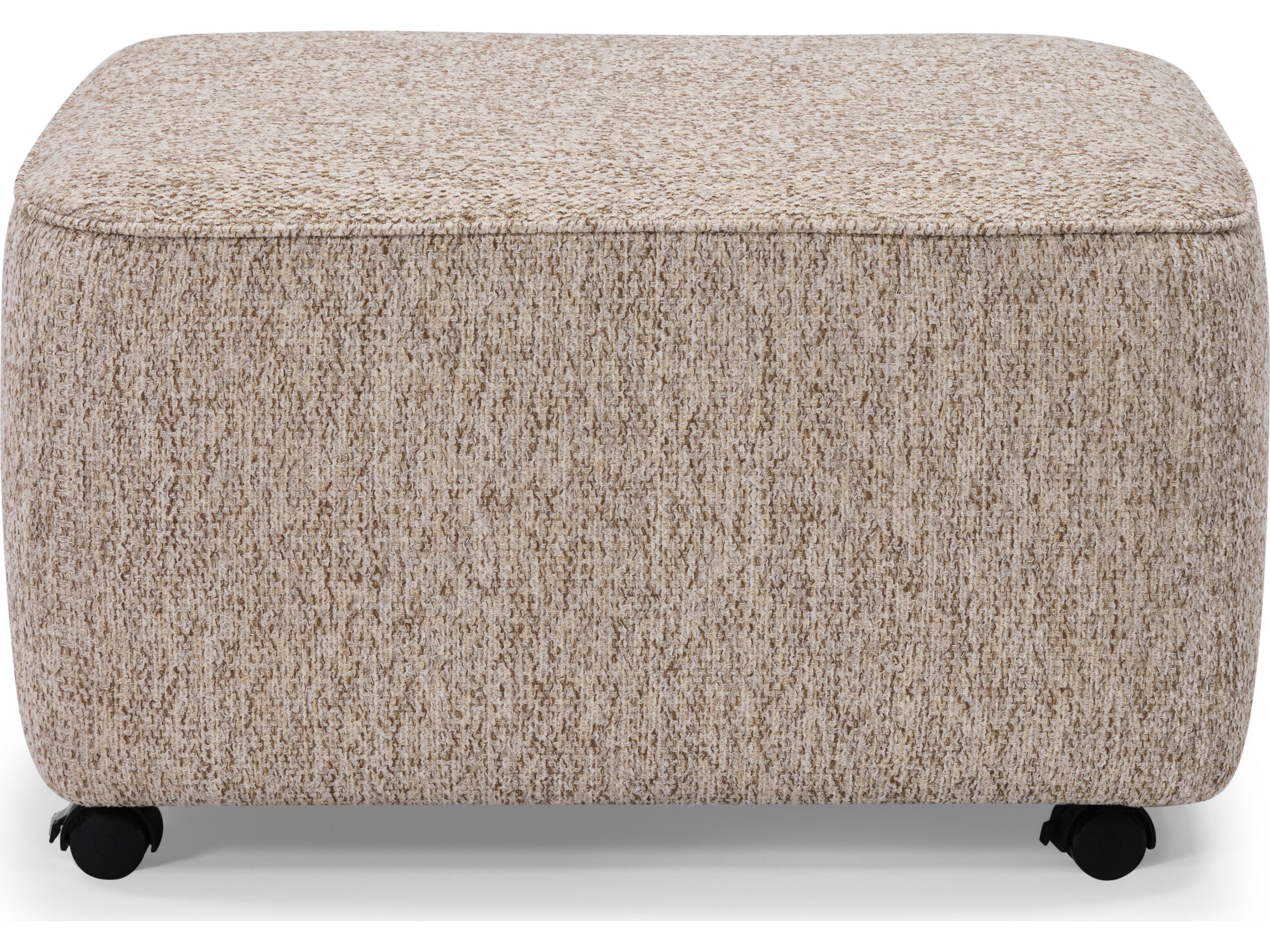 Palliser Mingle Leather Upholstery Square Medium Ottoman