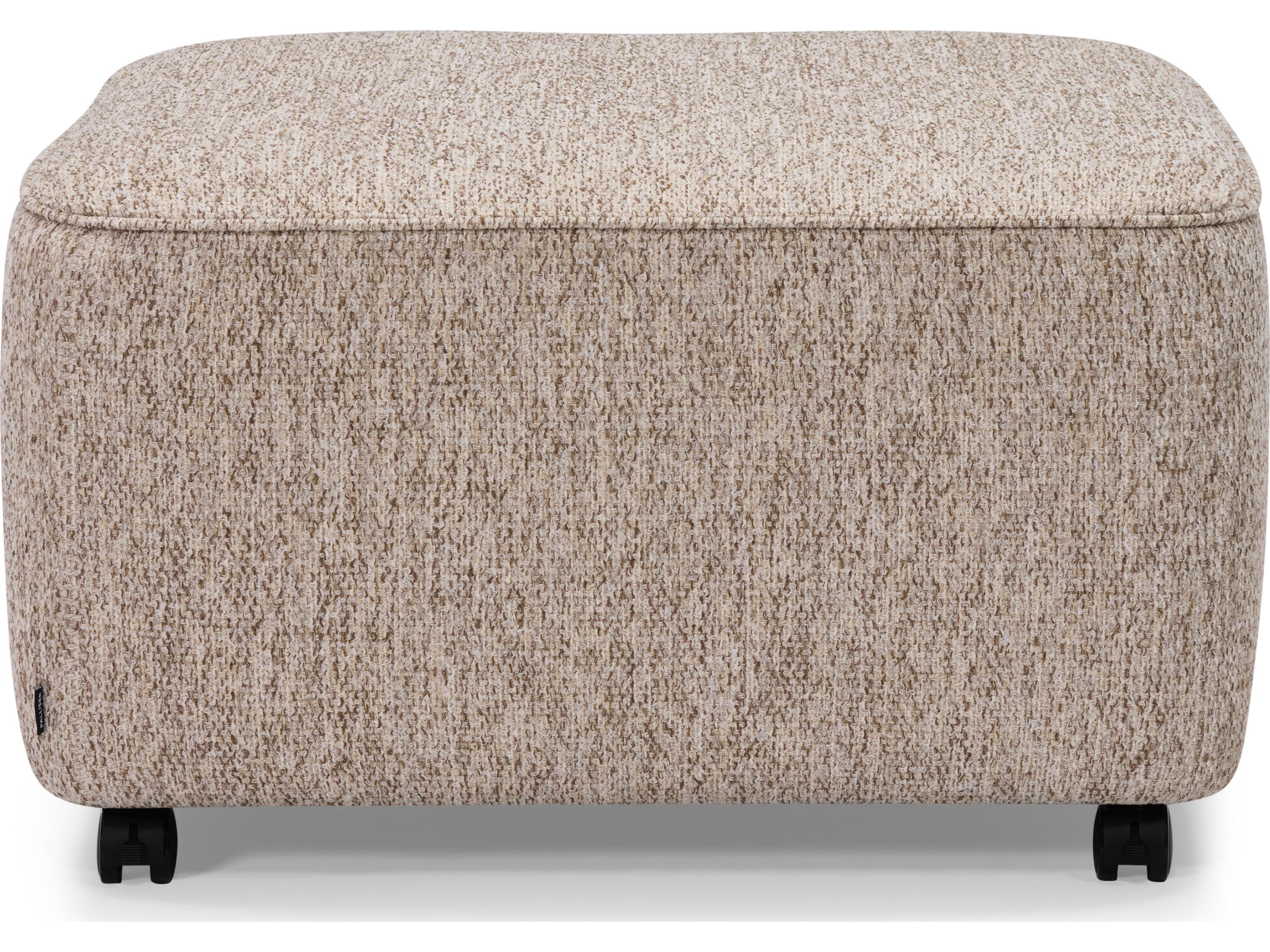 Palliser Mingle Leather Upholstery Square Medium Ottoman