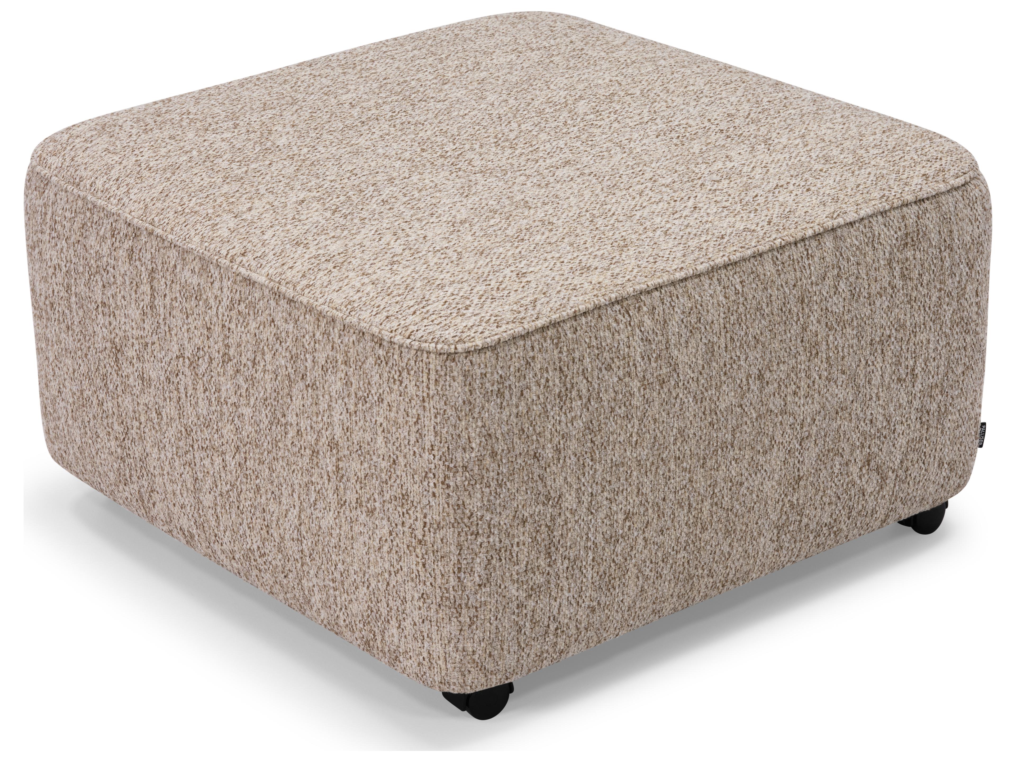 Palliser Mingle Leather Upholstery Square Medium Ottoman