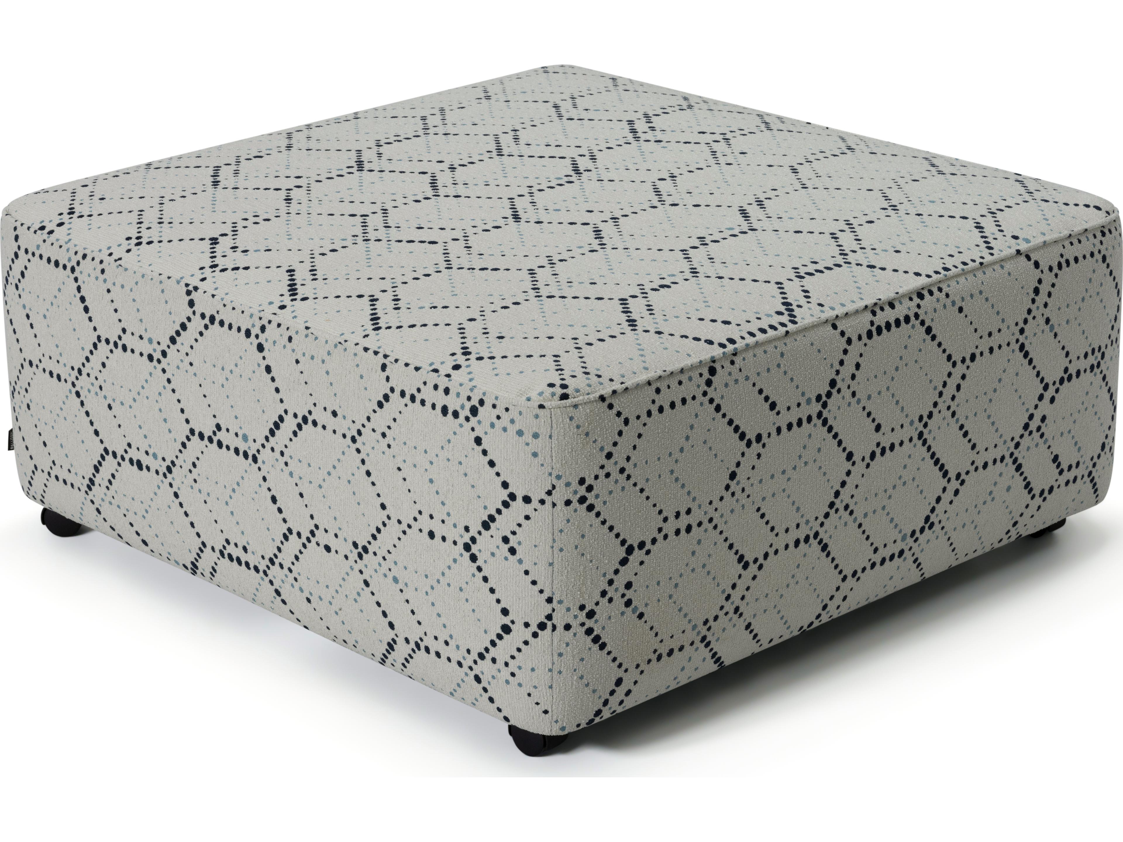 Palliser Mingle Leather Upholstery Square Large Ottoman